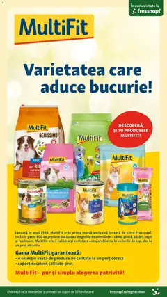 Ofertele Fressnapf valabile de la 05.02.2026 | Pagină: 9 | Produse: Pate, Pește