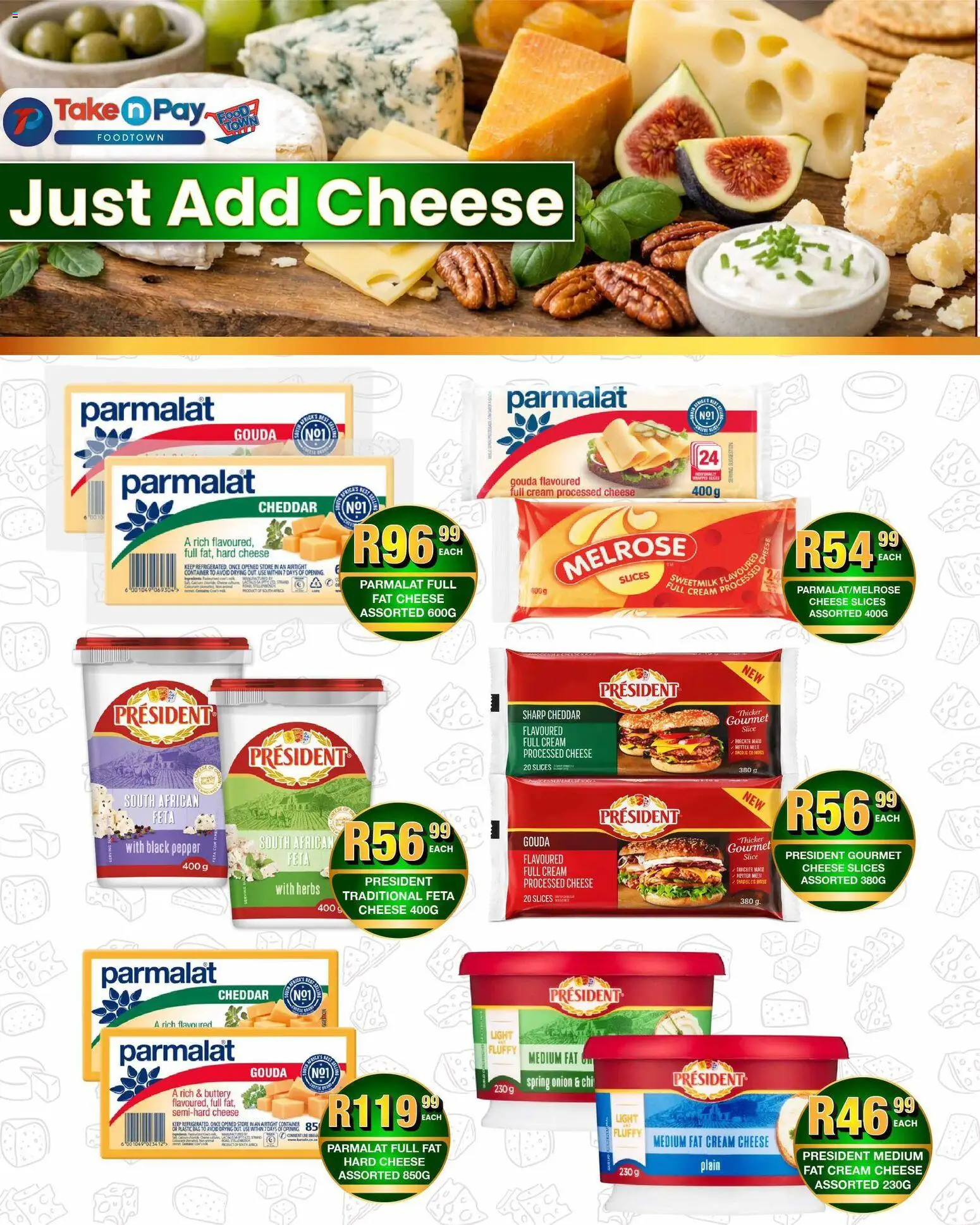 New Take n Pay catalogue – valid from 06.04.2026 | Page: 21 | Products: Bag, Cheese, Light, Herbs
