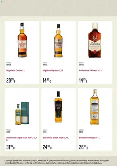 VYNOTEKA leidinys galioja nuo 12.01.2026 | Puslapis: 5 | Prekių: Viskis