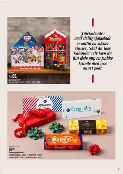 Forhåndsvisning av Europris Julekatalog 2025 gyldig fra 04.11.2025 | Side: 37 | Produkter: Sjokolade, Ланцюг