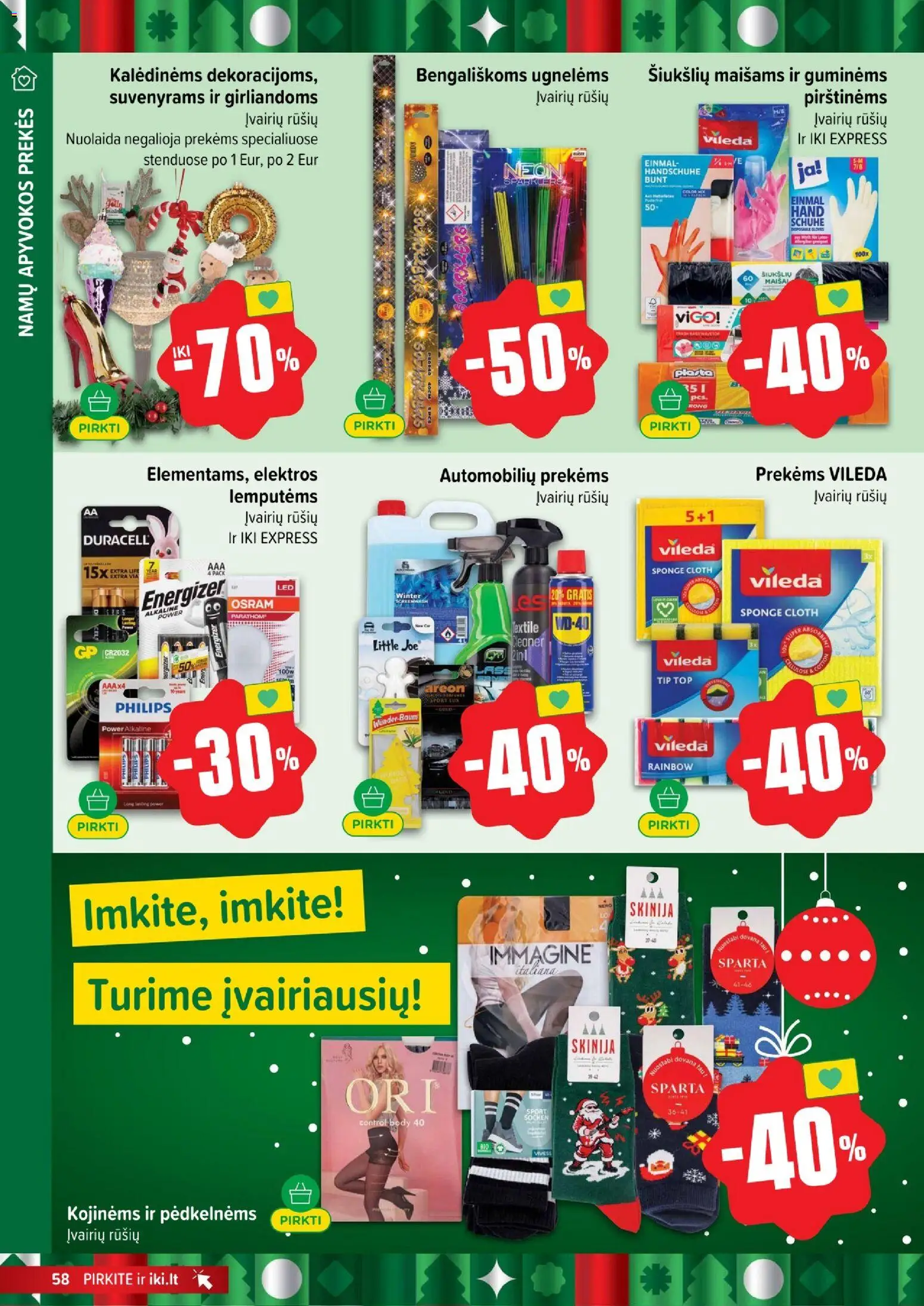 IKI akcijos nuo 22.12.2025 | Puslapis: 58