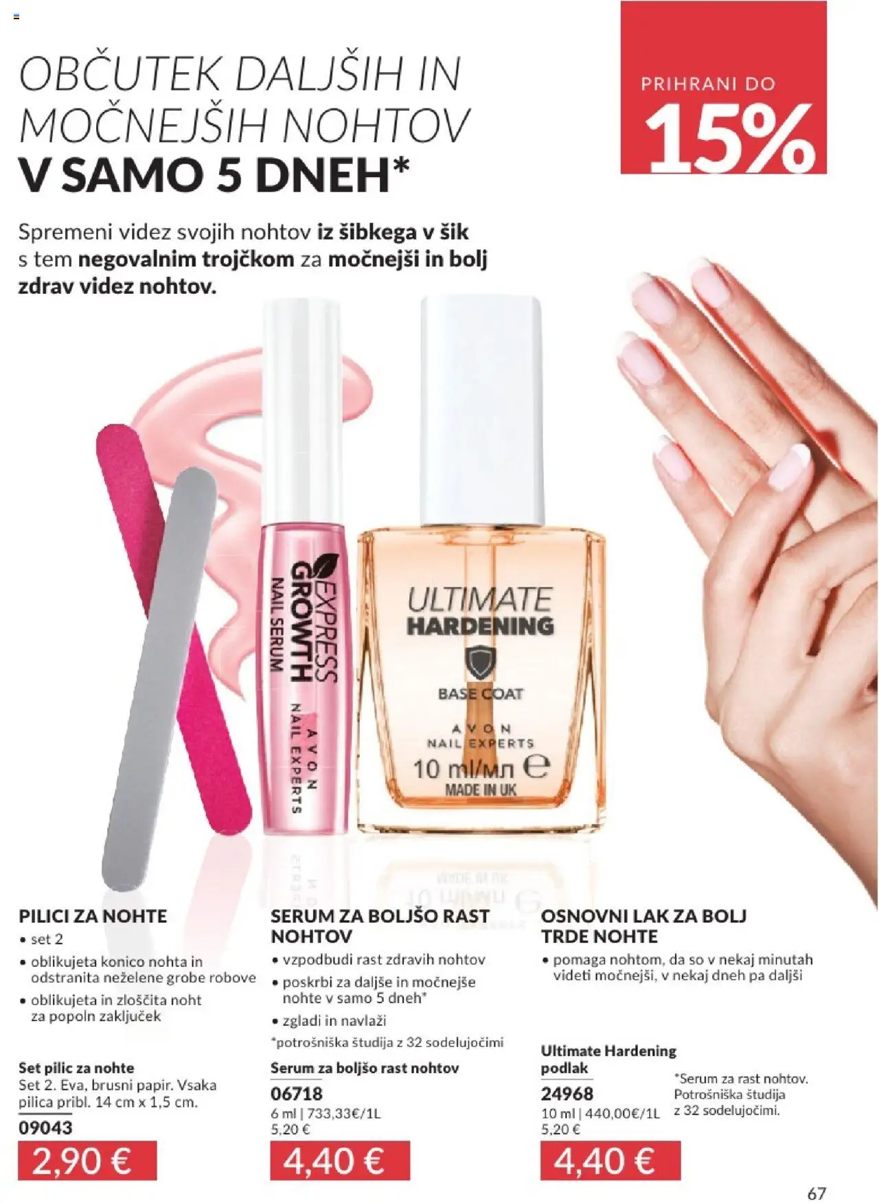 Avon katalog │ velja od 01.07.2025 | Stran: 67 | Izdelki: Lak