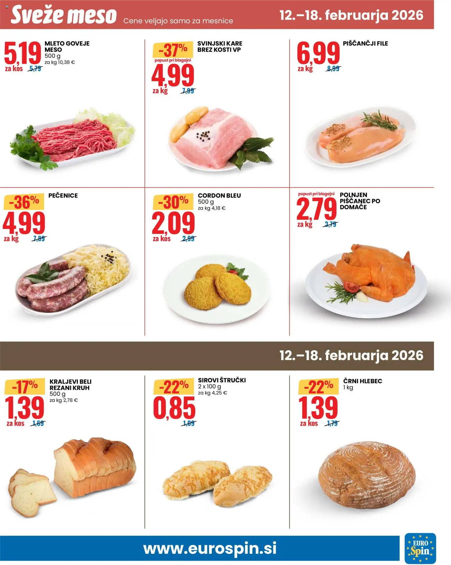 Novi Eurospin katalog ponudbe – veljaven od 12.02.2026 | Stran: 17