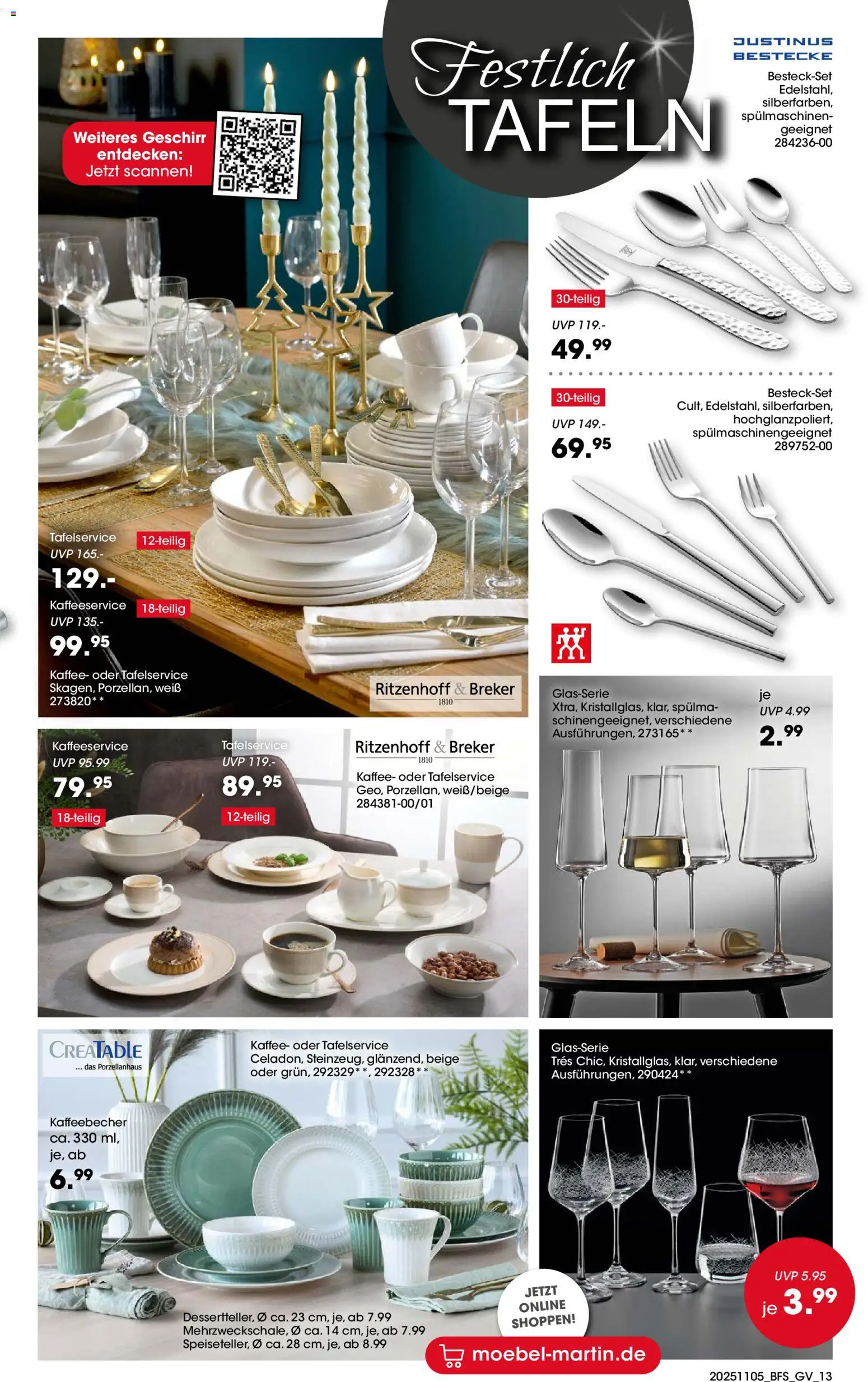 Möbel Martin Zauberhafte Weihnachtszeit – gültig ab 05.11.2025 | Seite: 13 | Produkte: Kaffee