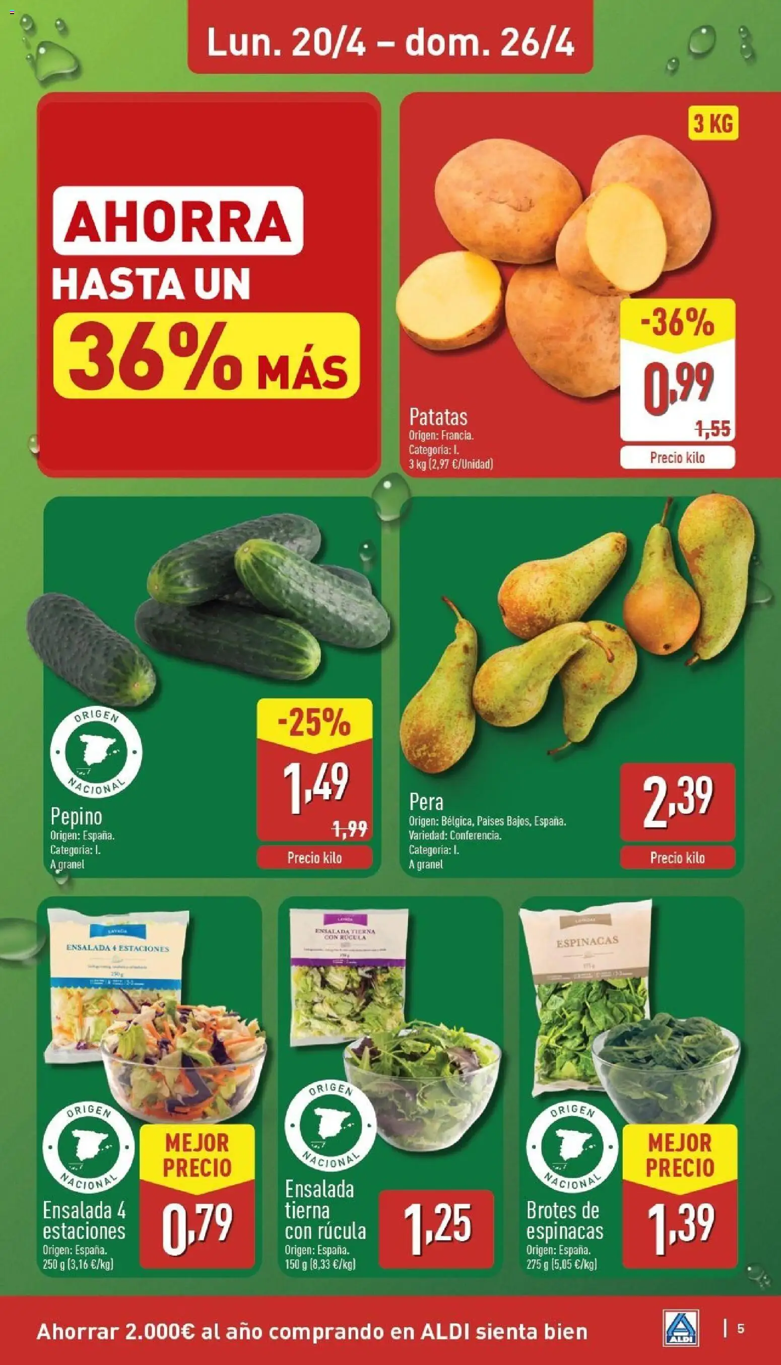 Aldi folleto Península │ válido desde el 20.04.2026 | Página: 5
