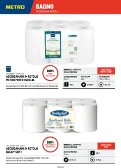 Volantino Metro del 11.09.2025 | Pagina: 51 | Prodotti: Metro, Asciugamano, Bagno