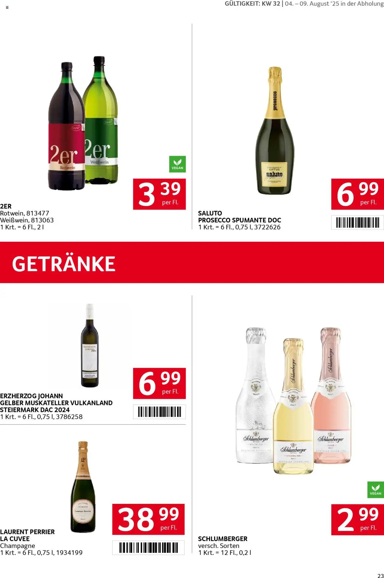 Transgourmet Flugblatt gültig ab 03.08.2025 | Seite: 21 | Produkte: Häränliha