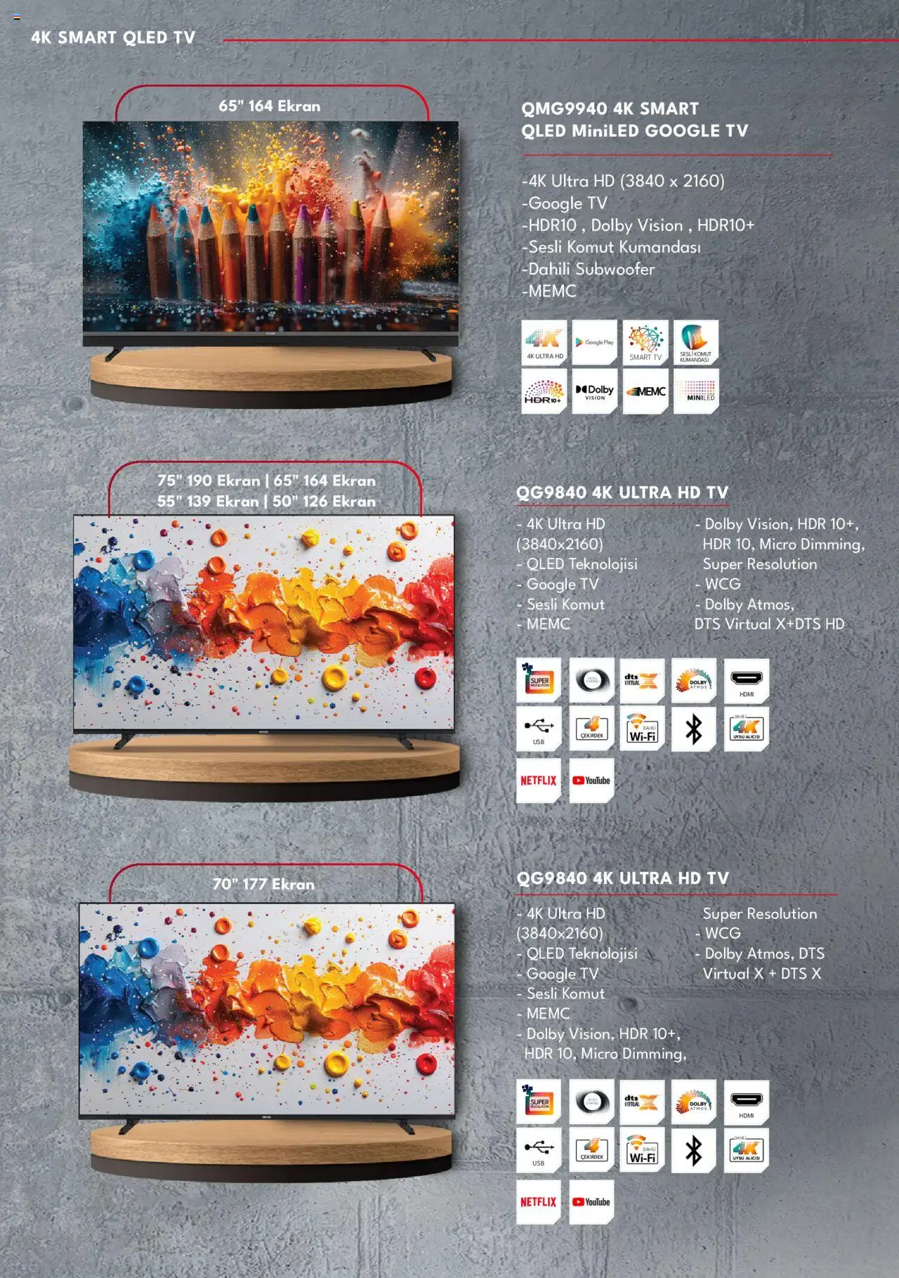Vestel Tüketici Elektroniği Katalog - 23.09.2025 tarihinden itibaren geçerlidir | Sayfa: 6 | Ürünler: TV, Uydu
