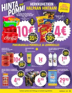  | Sivu: 5 | Tuotteet: Vadelma, Voi, Fanta