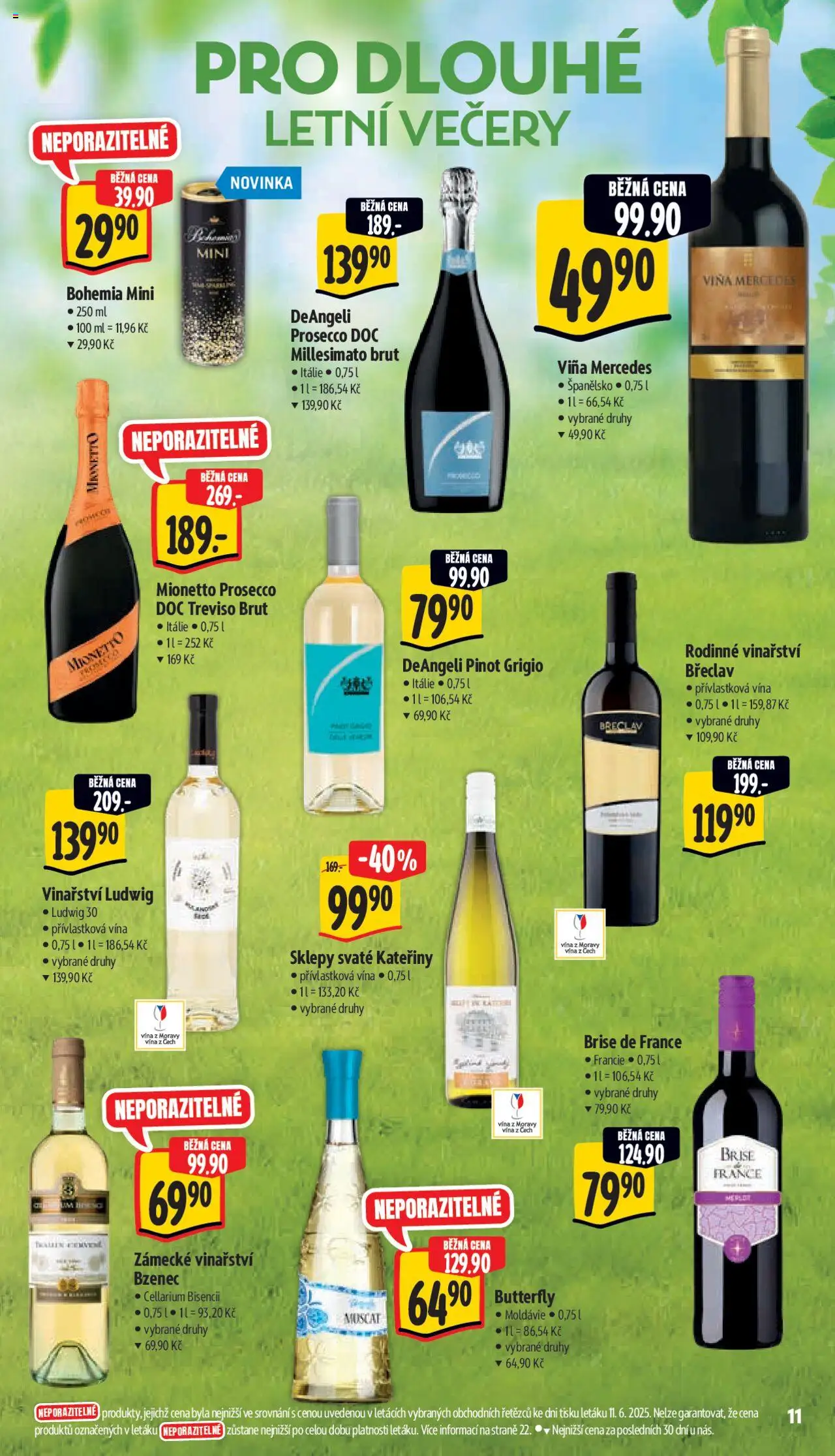 Albert leták - Supermarket od 18.06.2025 | Strana: 16 | Produkty: Prosecco, Mionetto, Prosecco DOC, Pinot Grigio