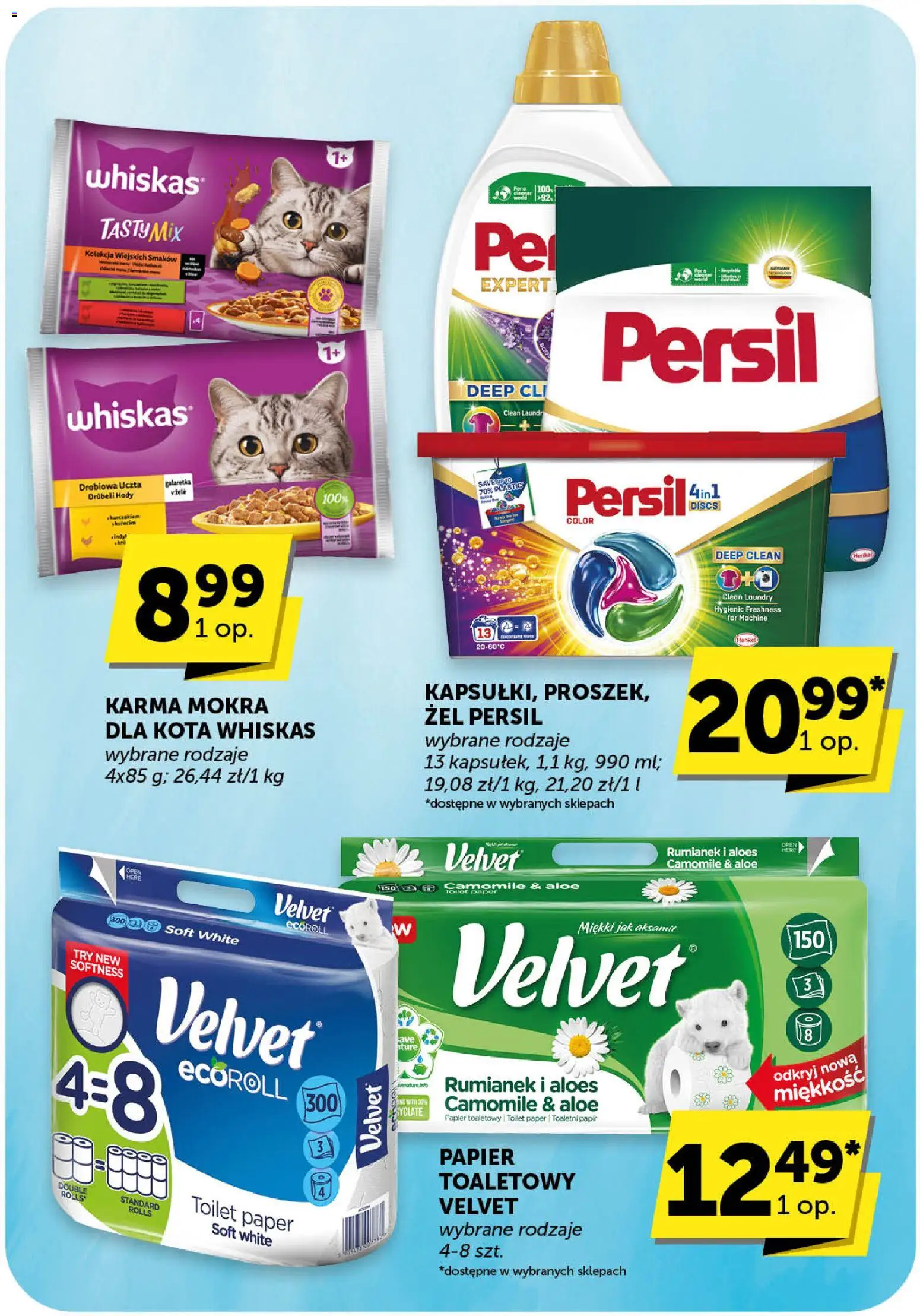 Euro Sklep Gazetka od 30.10.2025 | Strona: 46 | Produkty: Galaretka, Papier toaletowy, Persil, Aloes