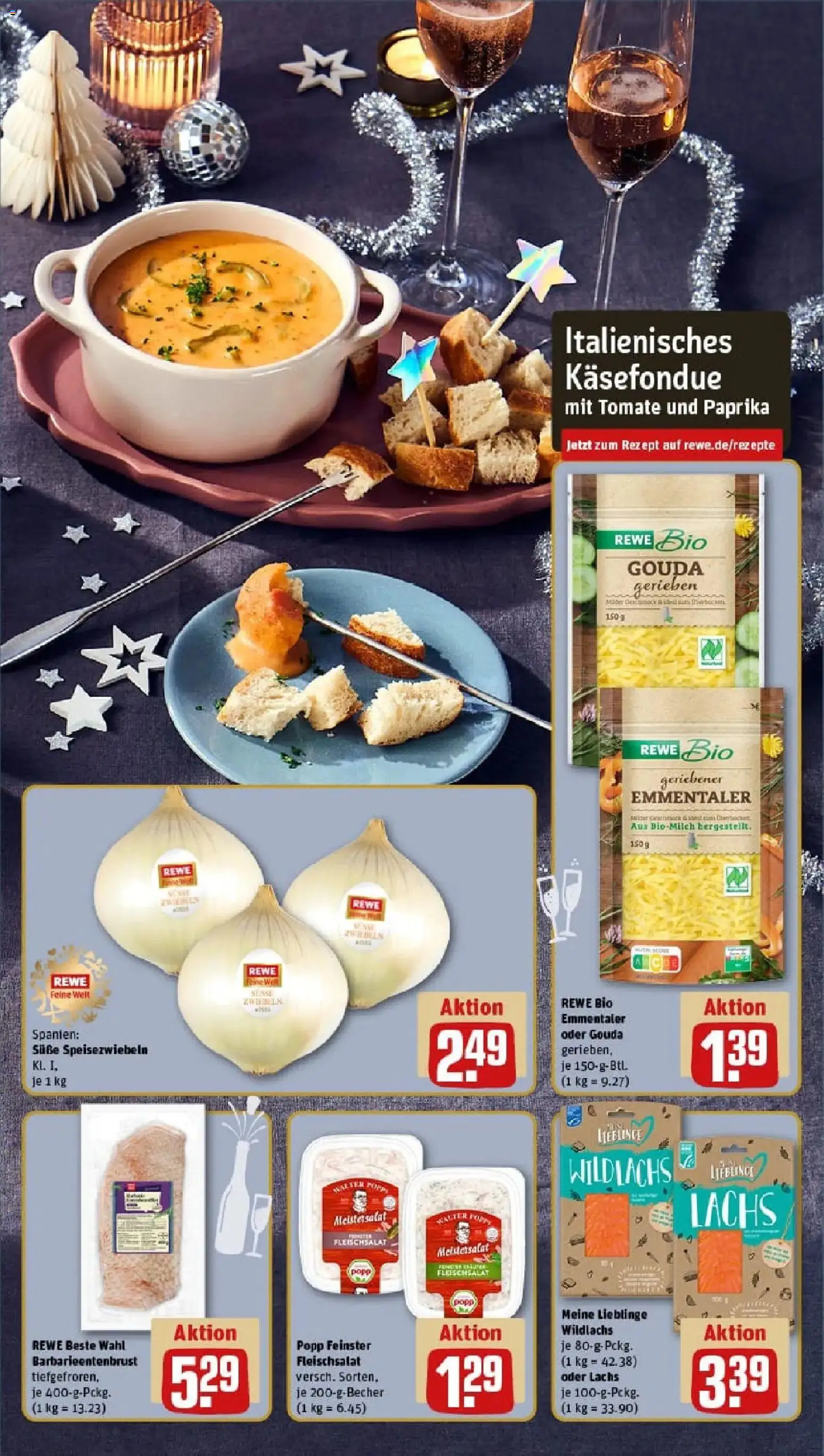 Rewe prospekt Icking	 – gültig ab 22.12.2025 | Seite: 3 | Produkte: Gouda, Lachs, Paprika