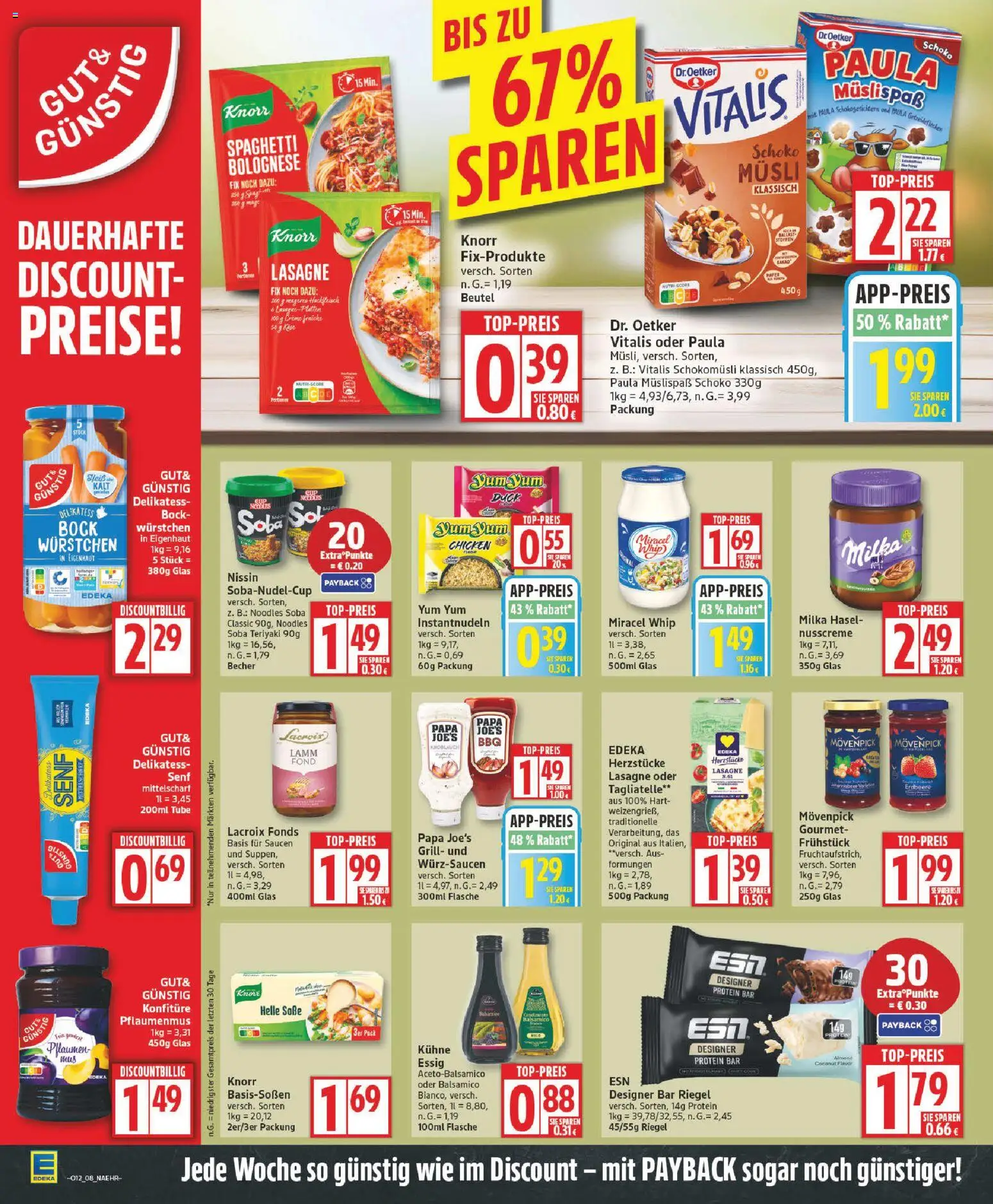 Edeka Prospekt 	 – gültig ab 16.03.2026 | Seite: 8