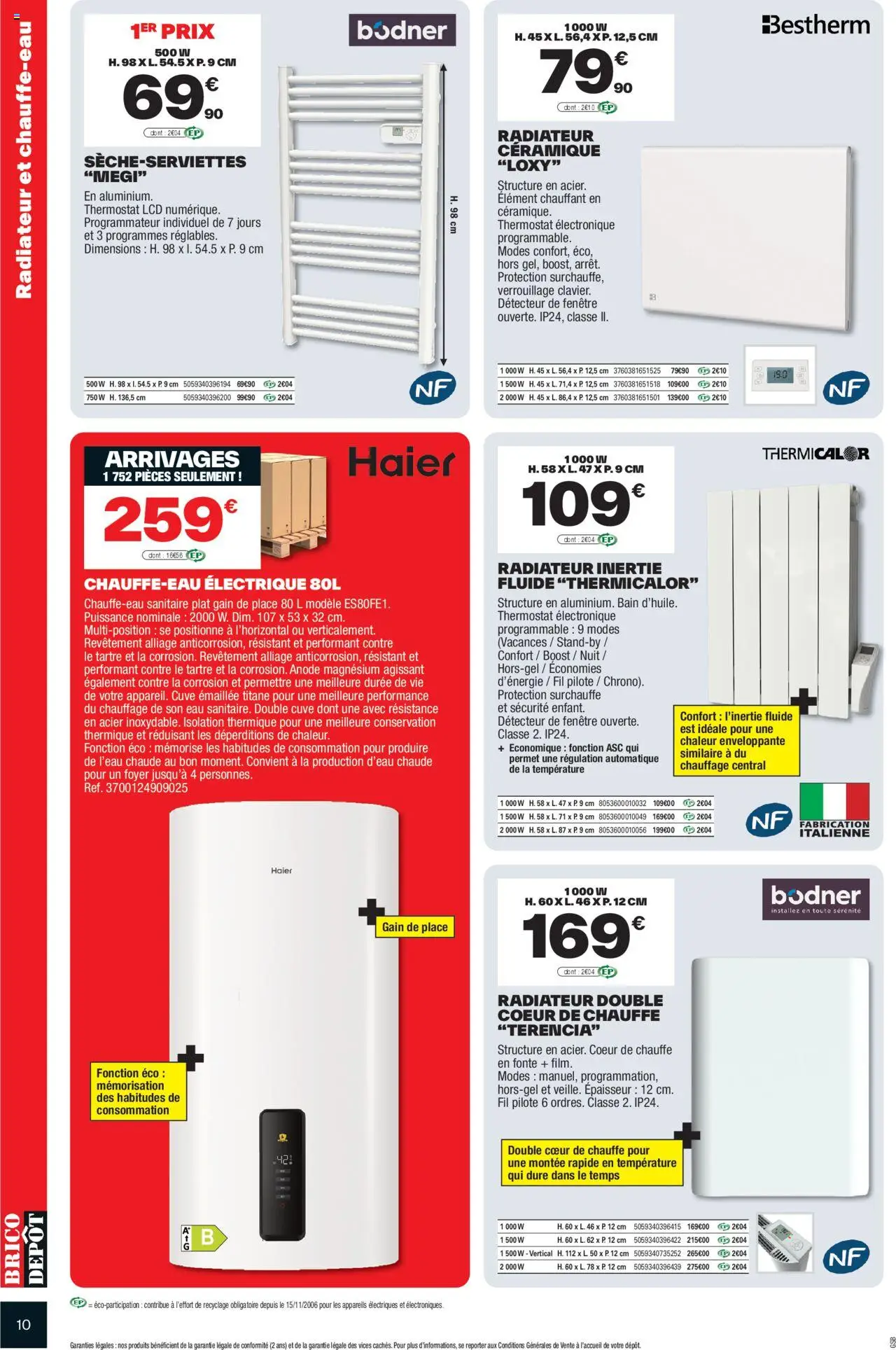  | Page: 10 | Produits: Radiateur