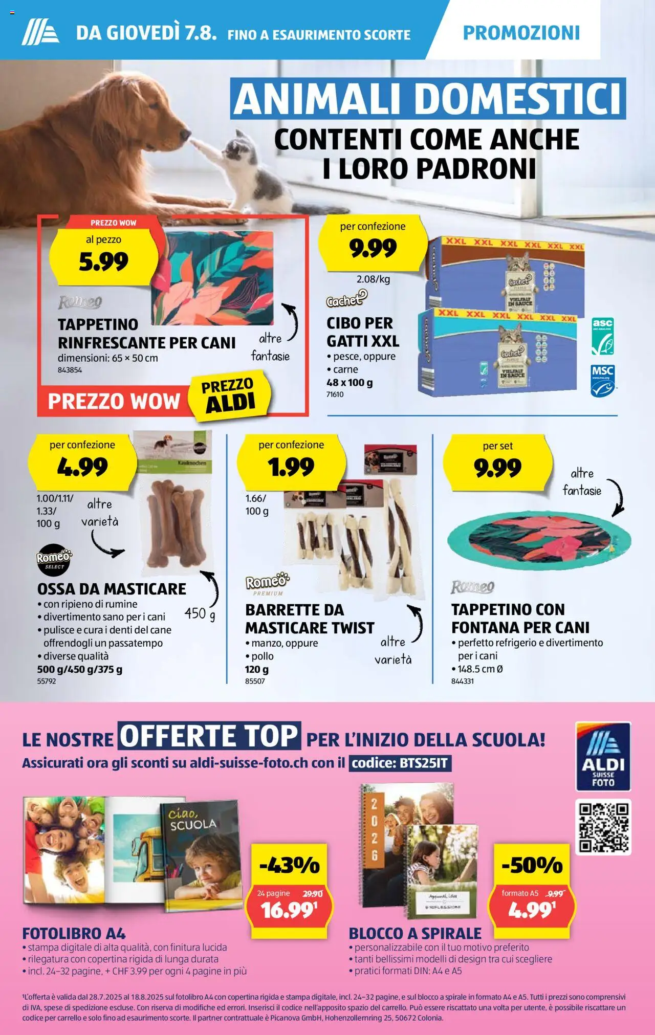Aldi Volantino ab 07.08.2025 | Seite: 16 | Produkte: Top