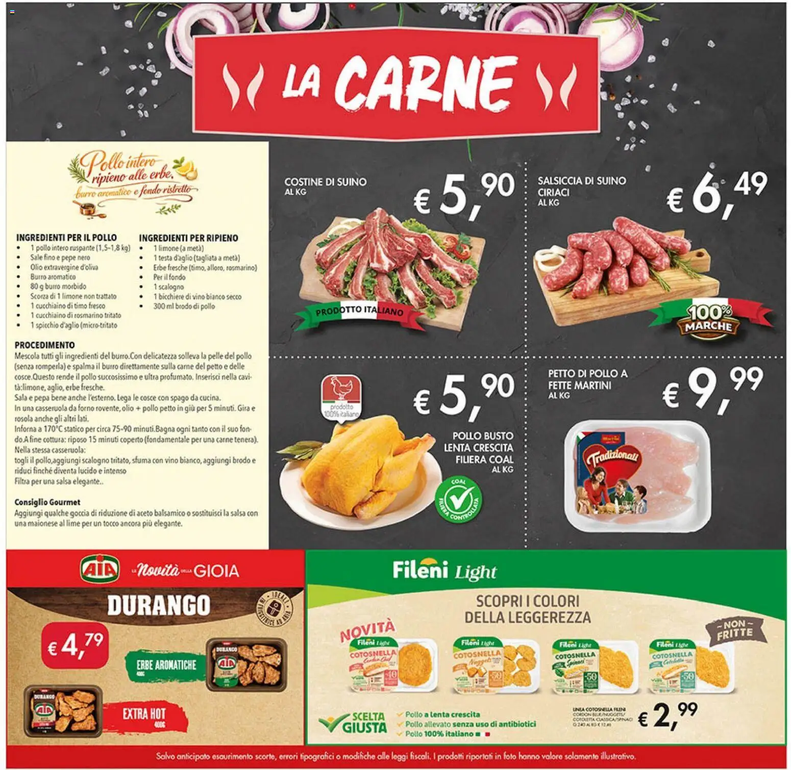 Volantino Coal del 18.02.2026 | Pagina: 5 | Prodotti: Pollo, Suino, Olio, Vino bianco