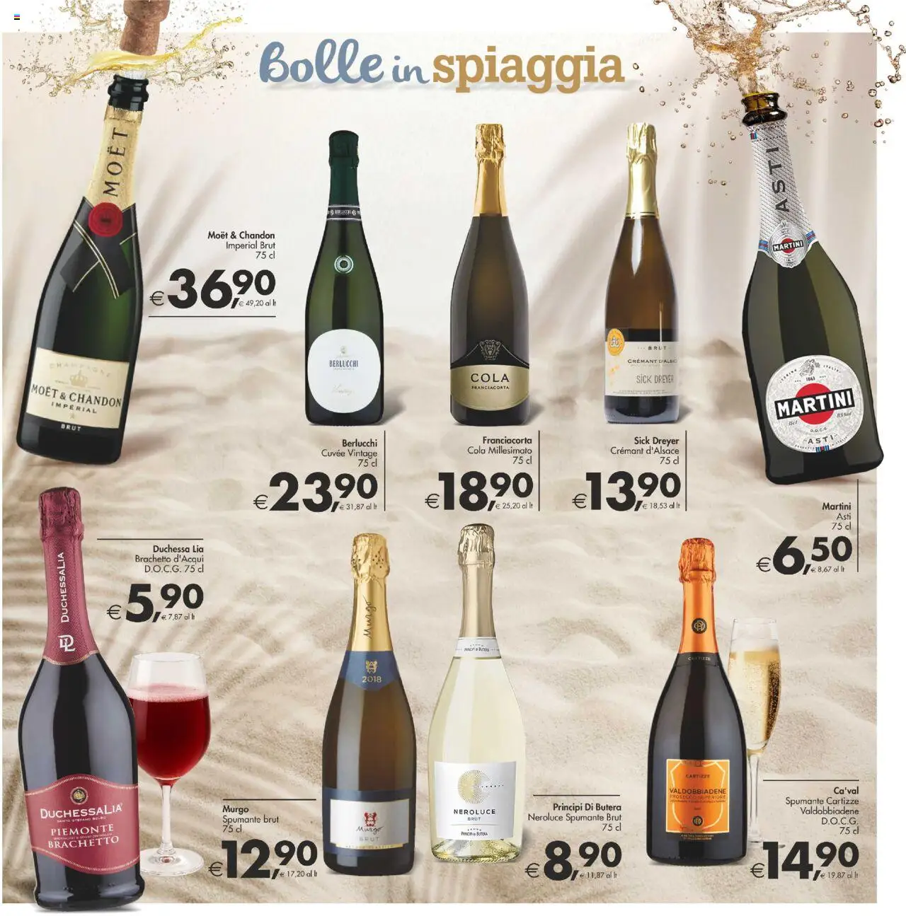 Volantino Decò del 12.08.2025 | Pagina: 21 | Prodotti: Prosecco, Spumante, Champagne