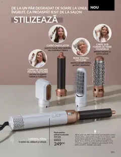 Noul catalog Avon – valabil de la 01.09.2025 | Pagină: 205 | Produse: Ondulator, Mâner, Perie