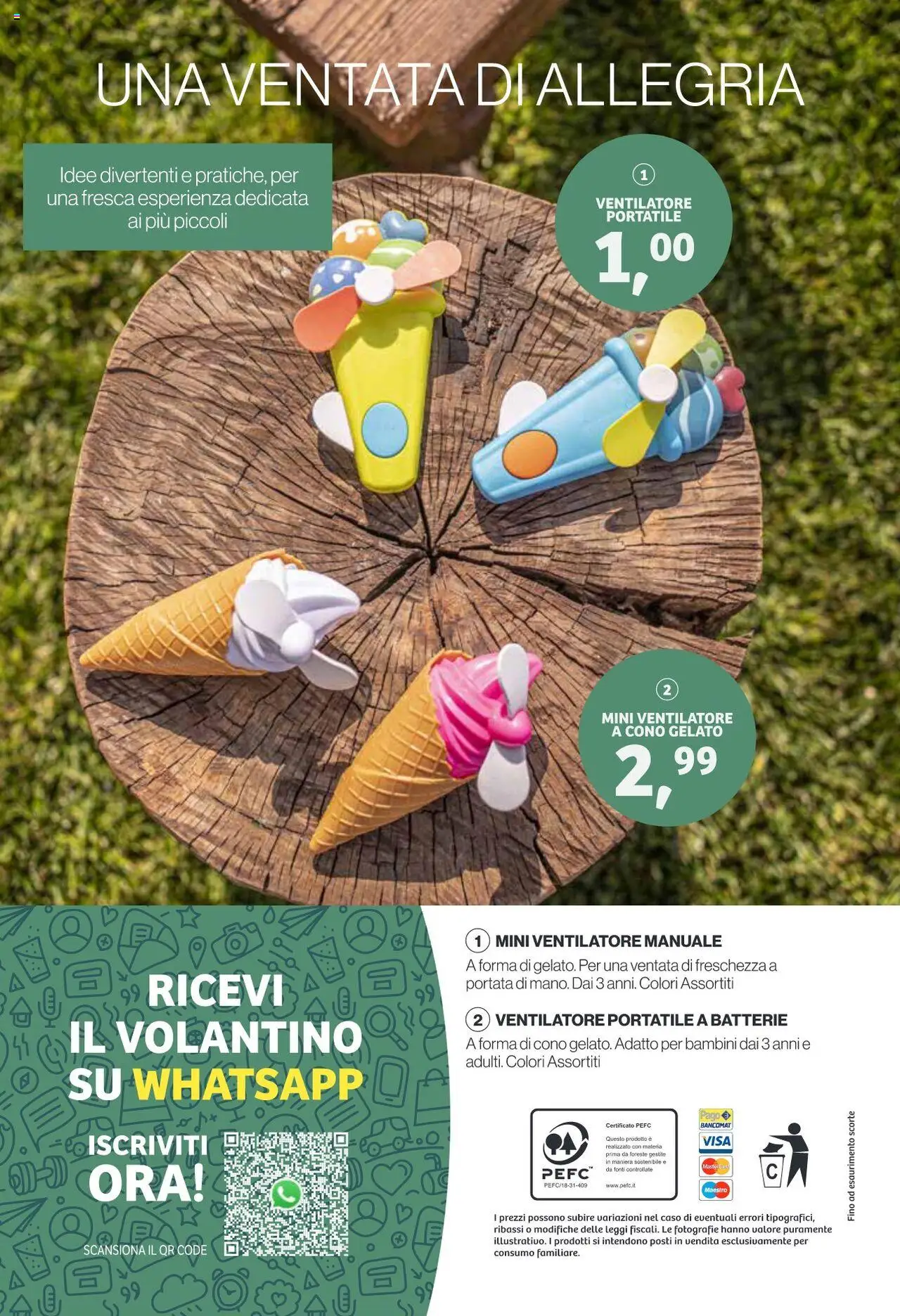 Volantino IN's del 19.05.2025 | Pagina: 16 | Prodotti: Ventilatore, Gelato, Batterie