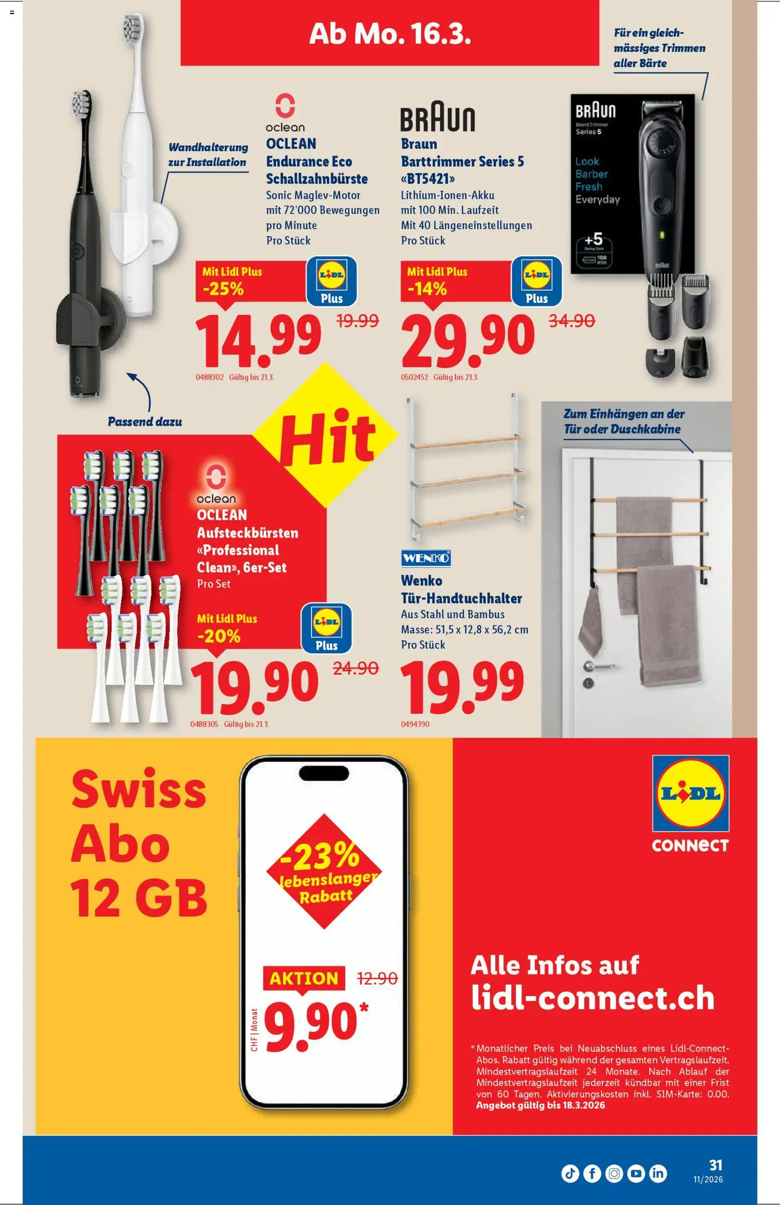 Lidl aktionen – gültig ab 12.03.2026 | Seite: 31