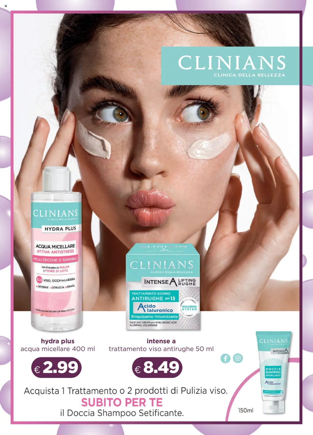 Volantino Acqua e Sapone del 12.10.2025 | Pagina: 15 | Prodotti: Shampoo, Acqua micellare, Acqua, Doccia