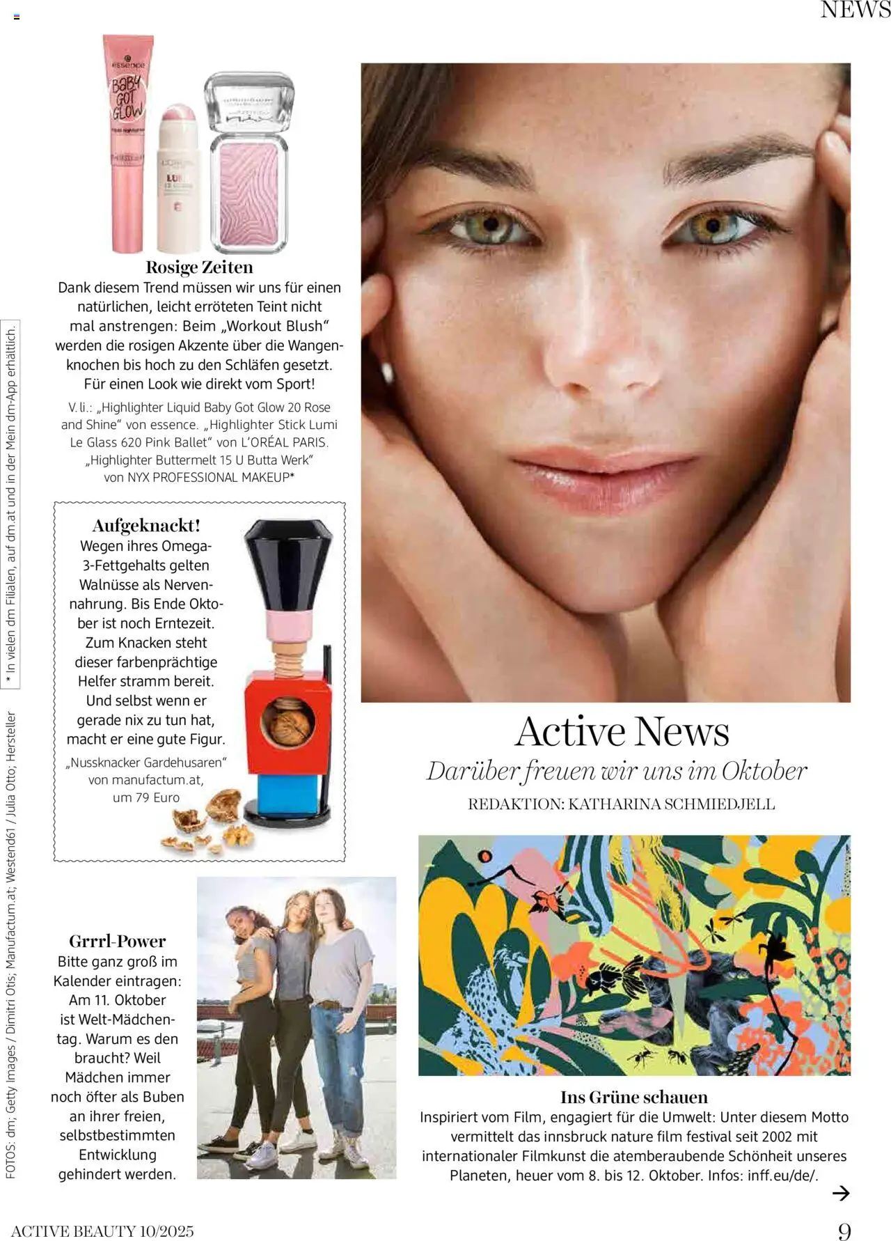 dm drogerie markt Active Beauty Magazin 10/2025 gültig ab 01.10.2025 | Seite: 9
