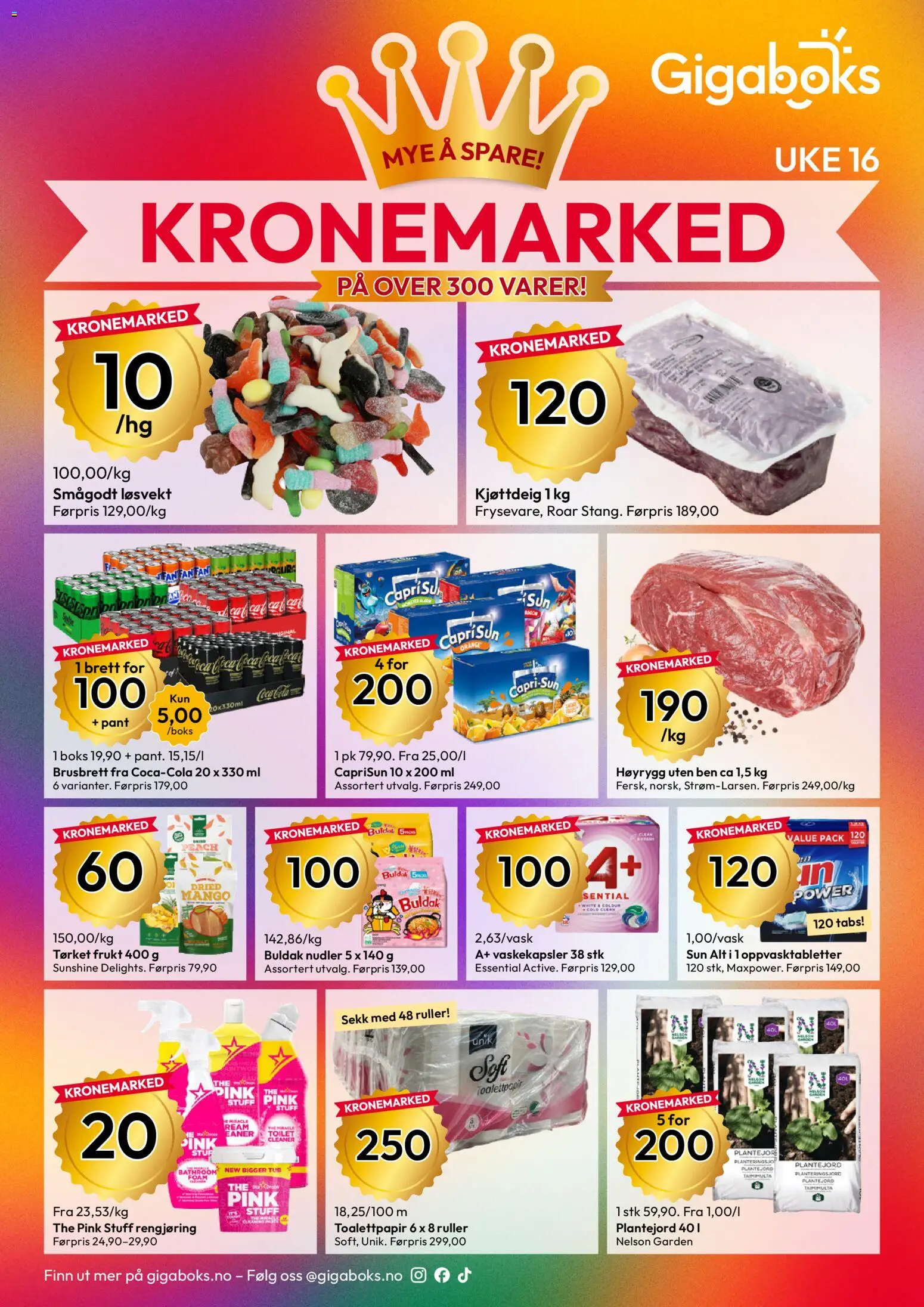 {H1} | Side: 1 | Produkter: Склошпалери, Smågodt, Суміш дитяча, Capri