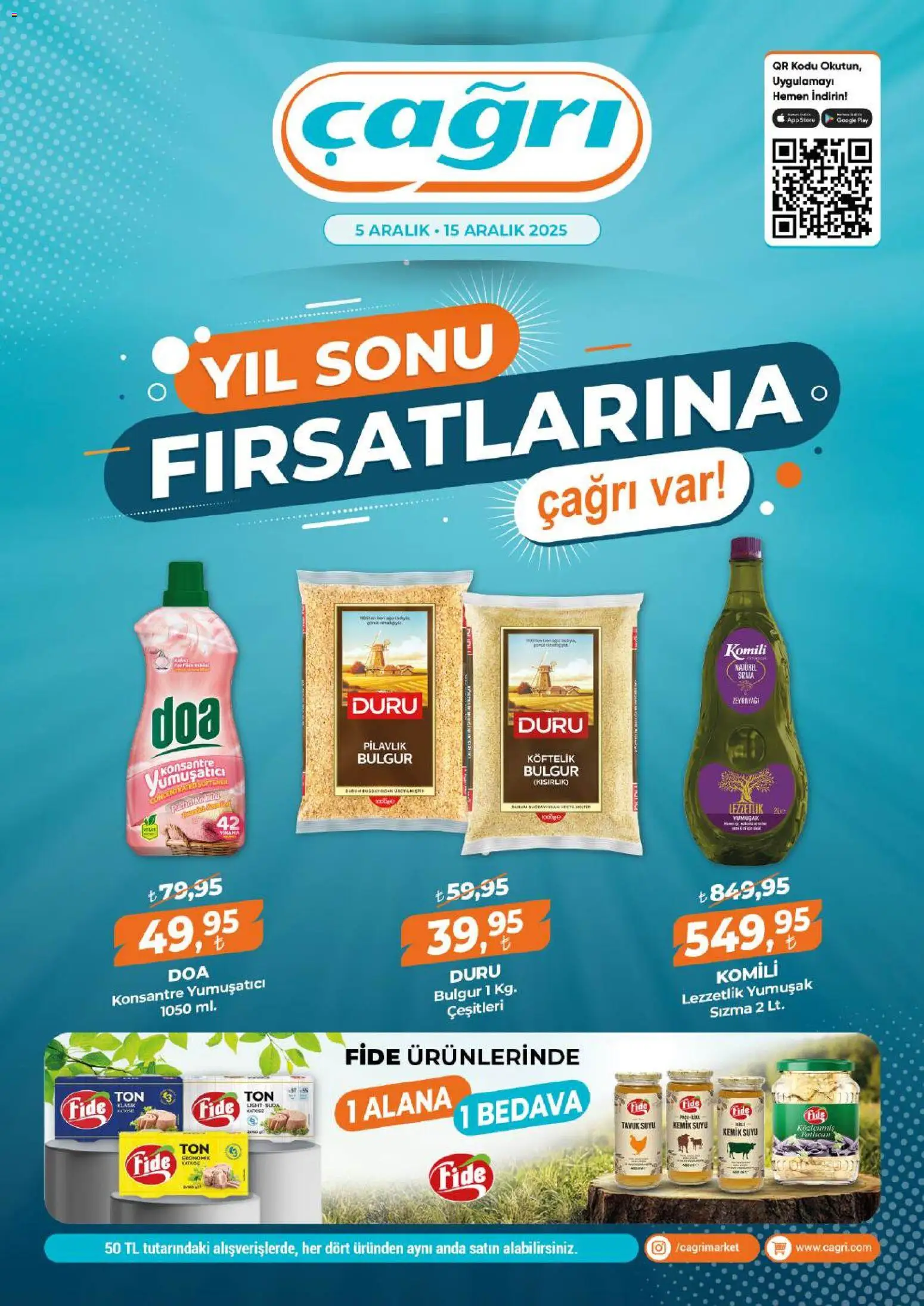Çağrı Market Katalog - 05.12.2025 tarihinden itibaren geçerlidir | Sayfa: 1 | Ürünler: Kemik suyu, Tavuk suyu, Yumuşatıcı, Patlıcan