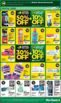 Dis-Chem specials catalogue – valid from 09.12.2025 | Page: 25 | Products: Timer, Toothpaste, Mouthwash, Toothbrush