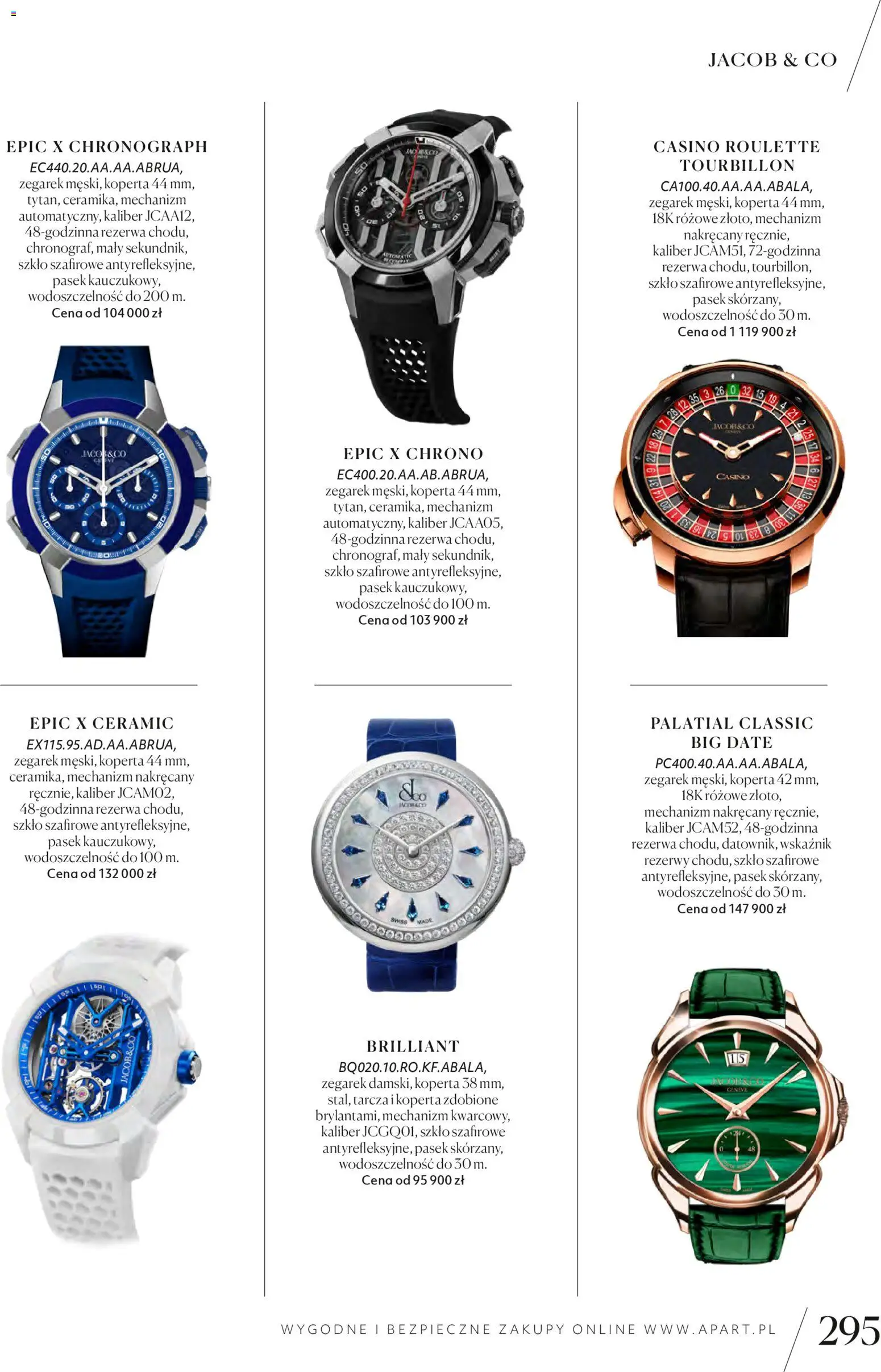 Apart promocje od 04.11.2025 | Strona: 297 | Produkty: Zegarek, Pasek