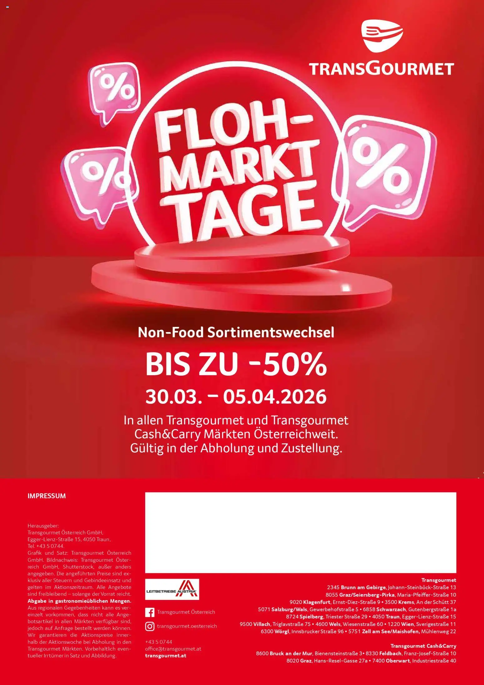 Transgourmet Flugblatt gültig ab 30.03.2026 | Seite: 31