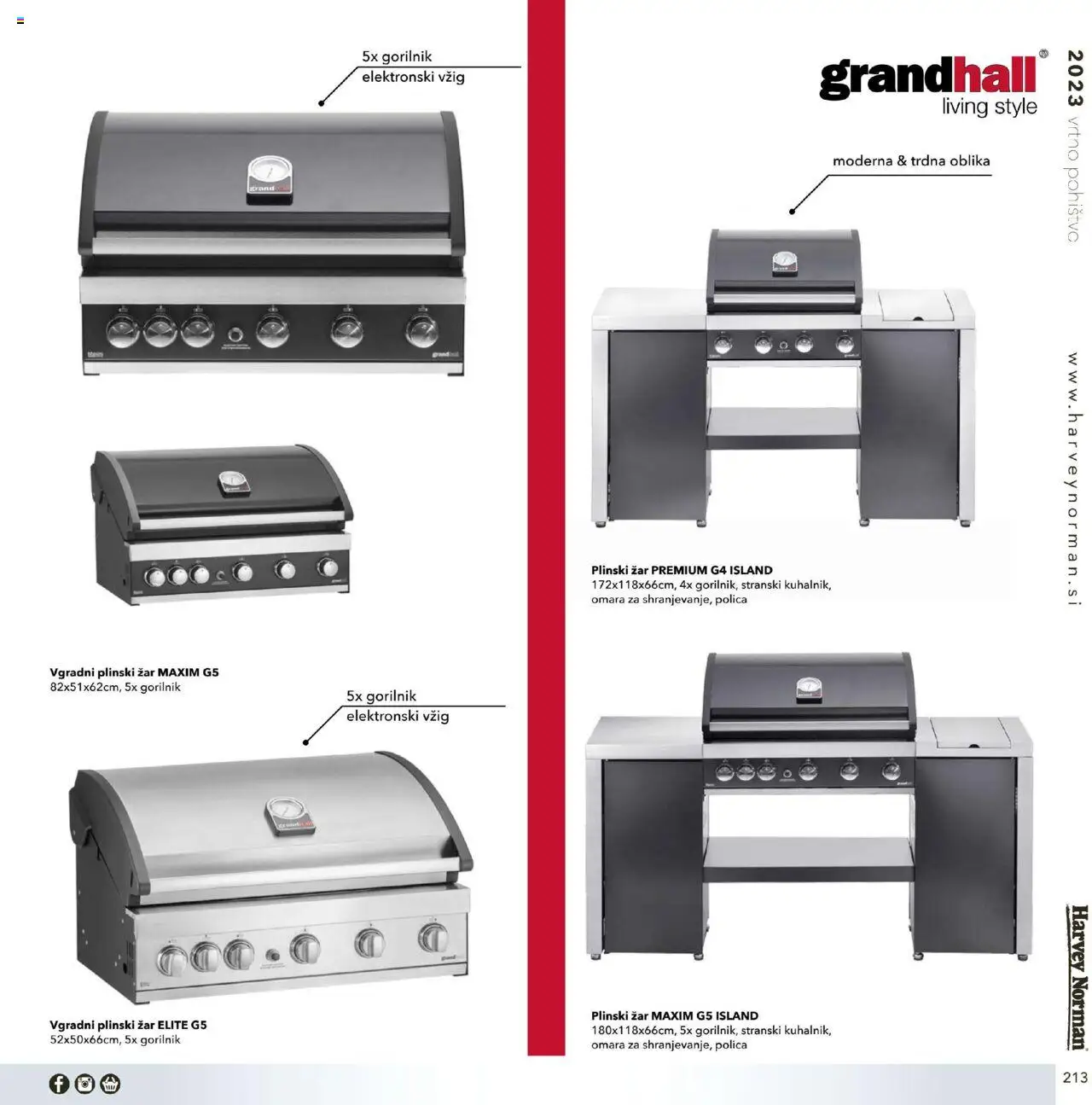 Harvey Norman - Katalog - Vrtno pohištvo │ velja od 01.03.2023 | Stran: 213