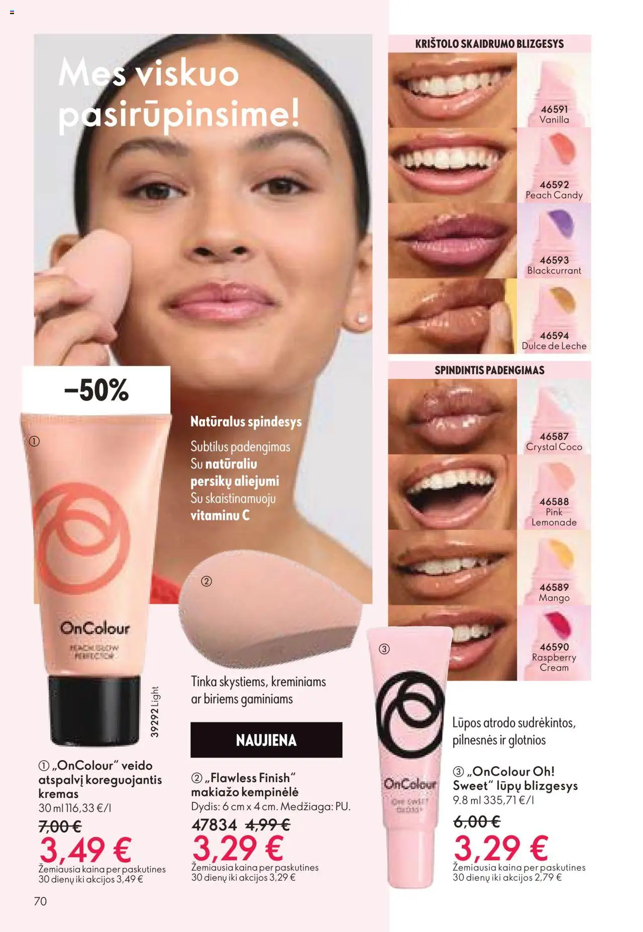 Oriflame - Katalogas 12 2025│galioja nuo 24.08.2025 | Puslapis: 70 | Prekių: Kremas