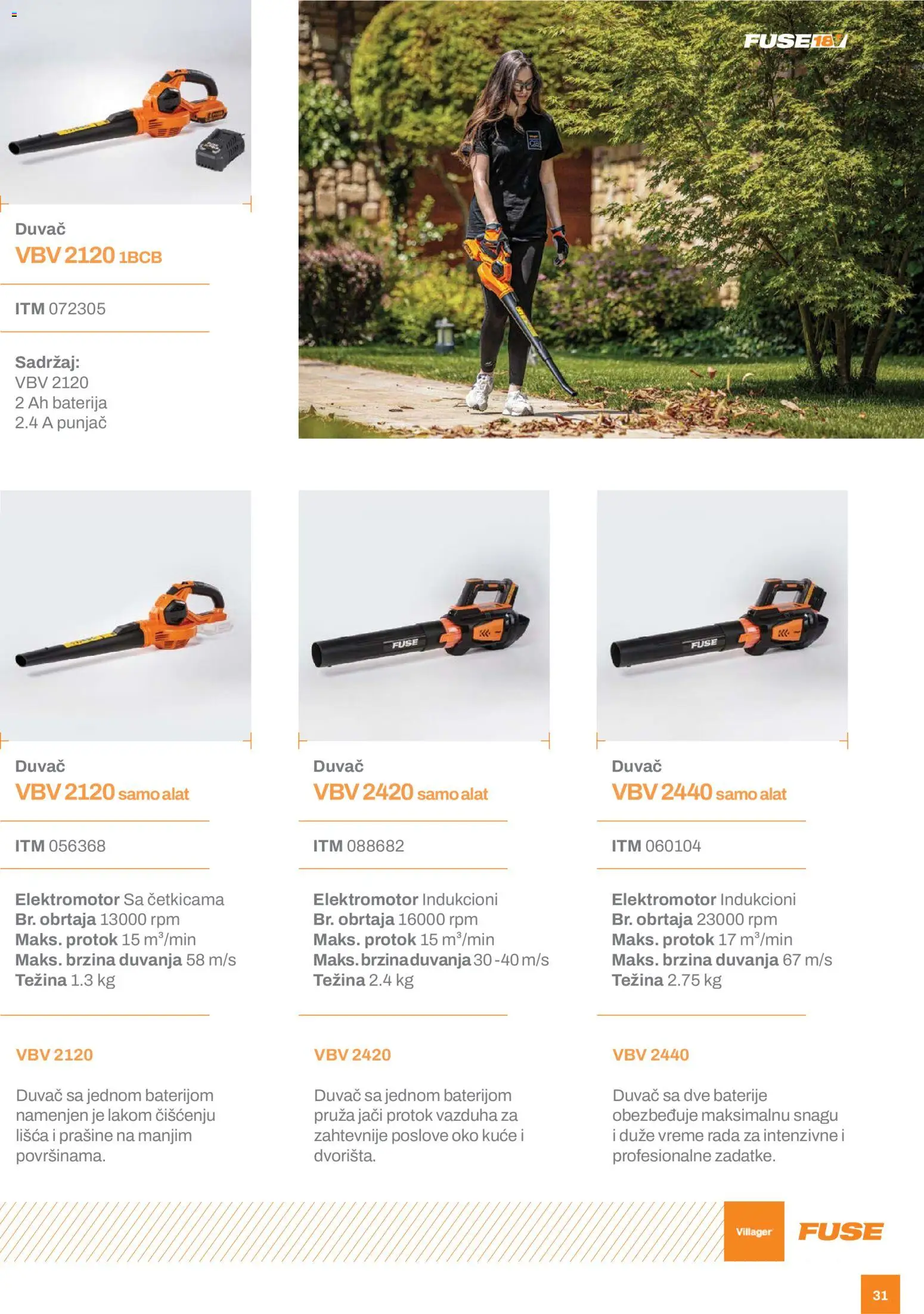 Villager katalog - važi od 24.02.2026 | Strana: 31 | Proizvode: Baterija, Baterije