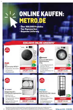 Metro Online Wochen-Angebote gültig ab dem 11.08.2025