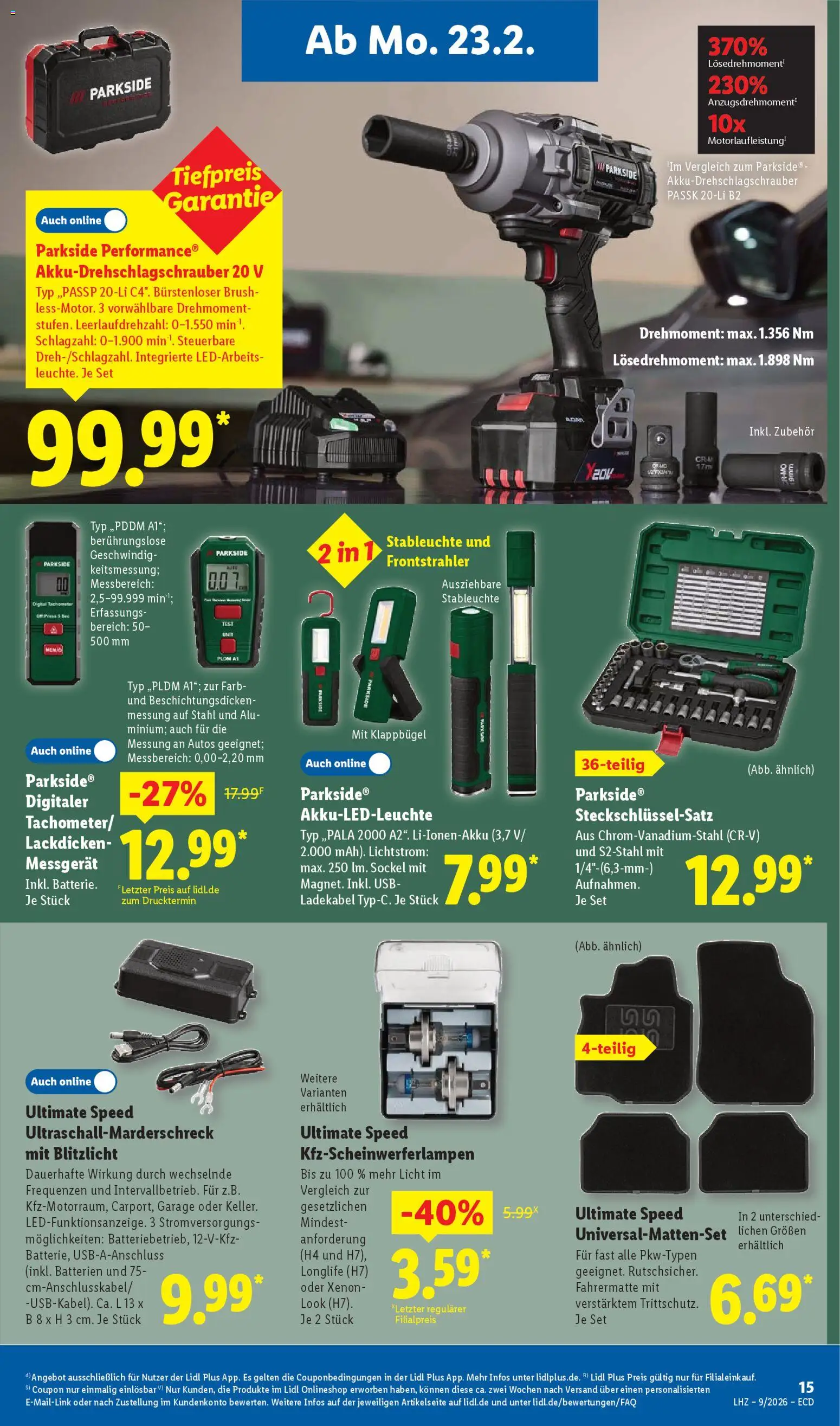 Lidl - Prospekt – gültig ab 23.02.2026 | Seite: 27 | Produkte: USB, Batterien, Ladekabel