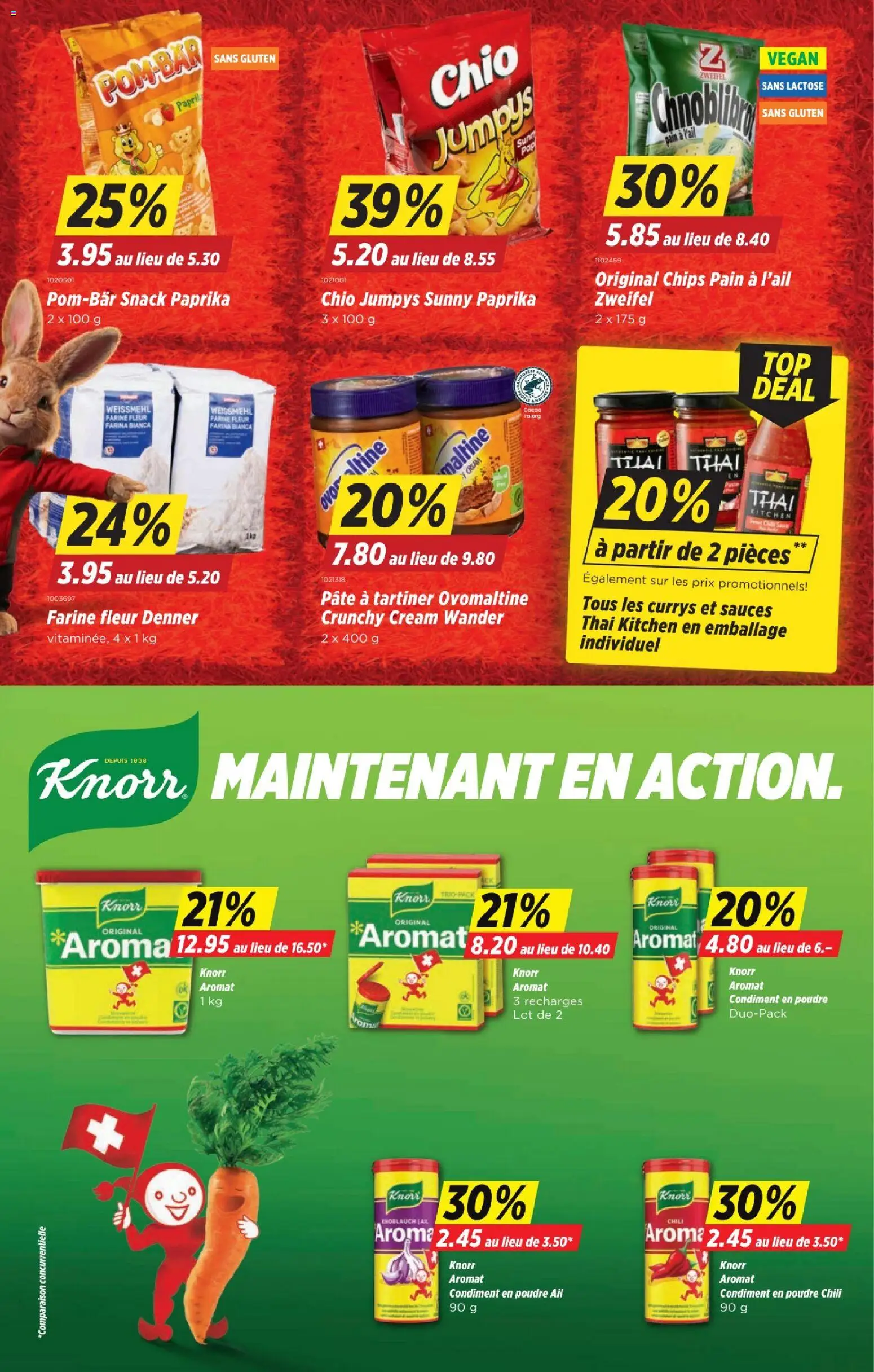 Denner aktionen FR – gültig ab 26.03.2026 | Seite: 10 | Produkte: Chili, Chips, Knoblauch