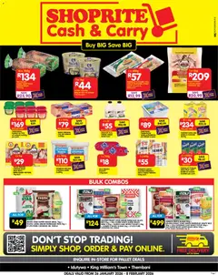 Shoprite specials catalogue – valid from 26.01.2026