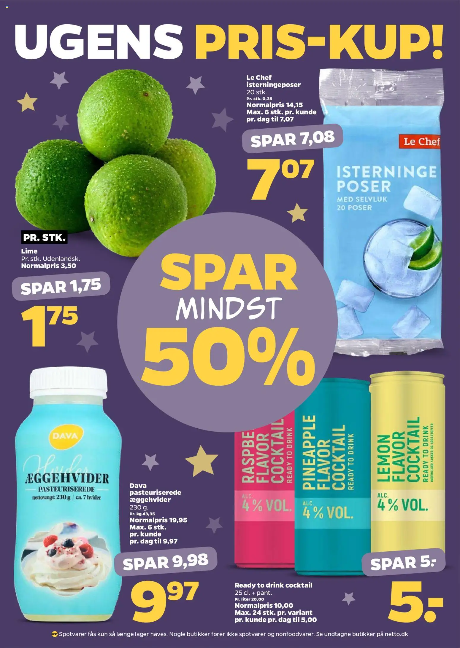 Netto tilbudsavis – gyldig fra 27.12.2025 | Side: 25 | Produkter: Lime, Sukker