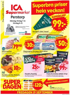 ICA Supermarket - Perstorp - Förhandsvisning av reklamblad från butik ICA Supermarket aktuell från 15.09.2025