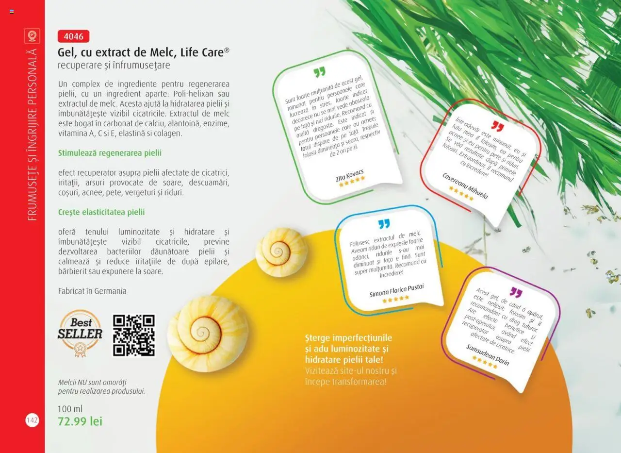 Life Care catalog - Aprilie/Octombrie – valabil de la 01.04.2025 | Pagină: 144