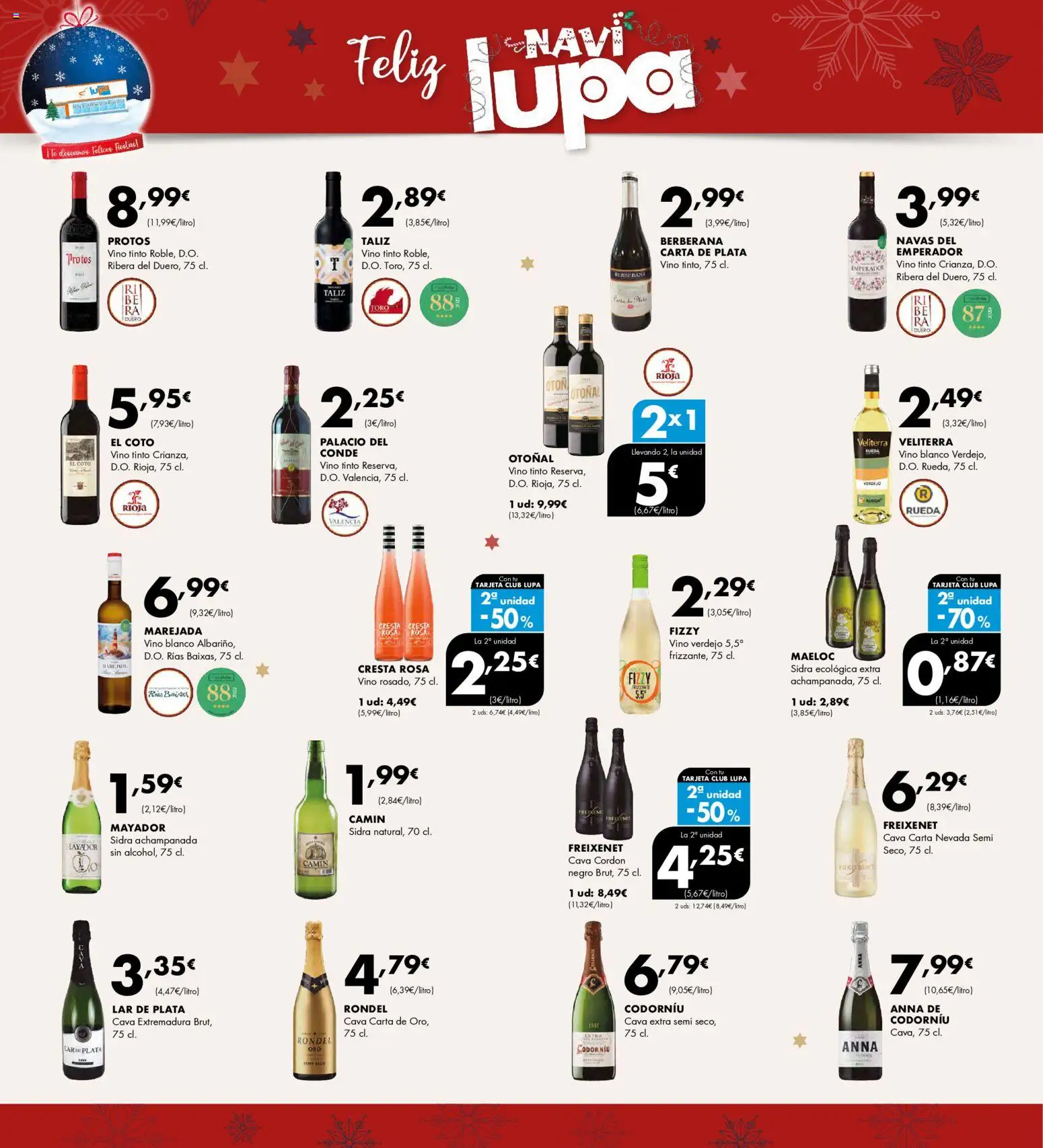Lupa Supermercados folleto │ válido desde el 18.12.2025 | Página: 14 | Productos: Vino, Té