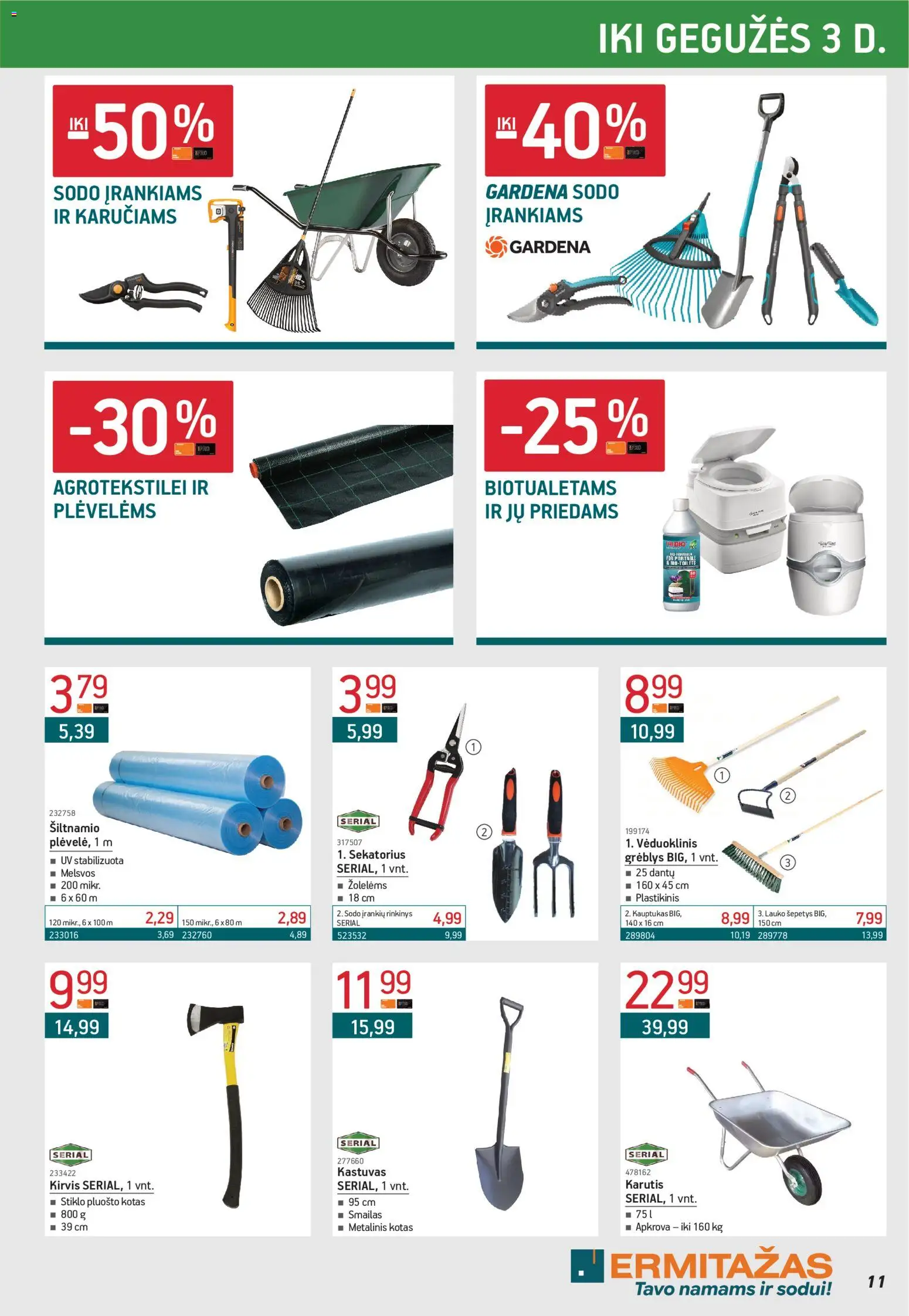 ERMITAŽAS akcijos nuo 01.04.2026 | Puslapis: 11
