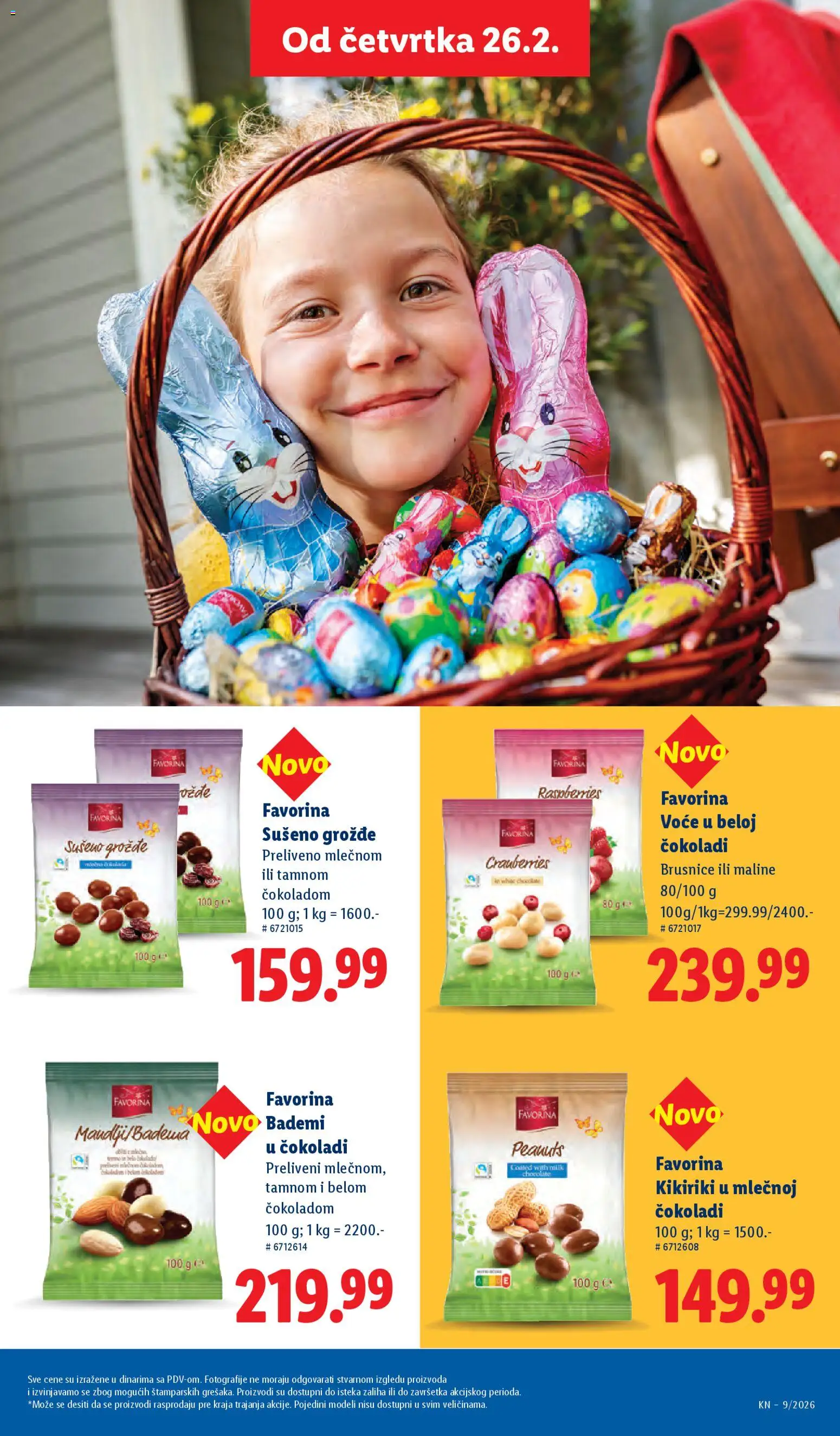 Lidl katalog - važi od 26.02.2026 | Strana: 51 | Proizvode: Kikiriki