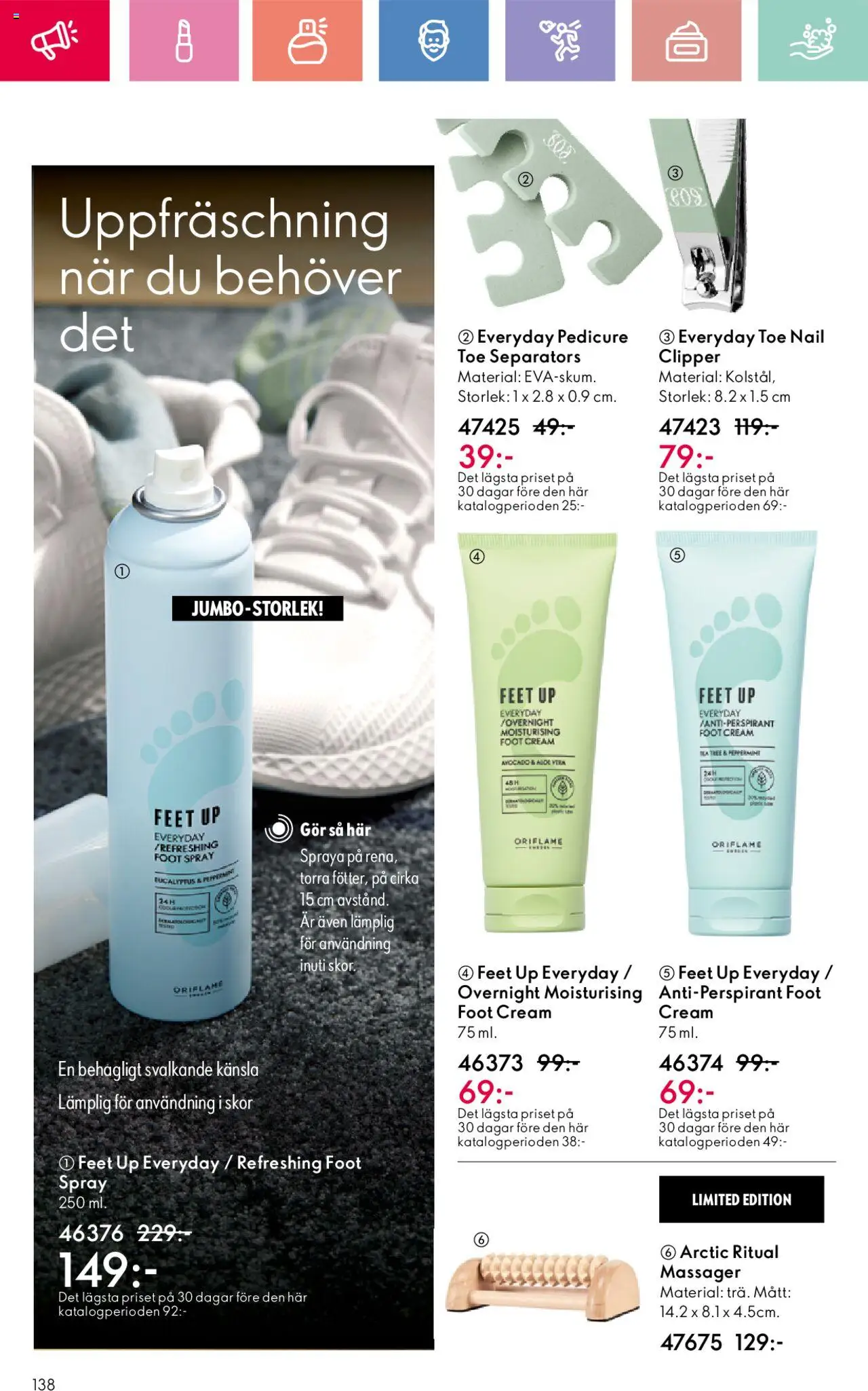 Oriflame reklamblad aktuell från 01.06.2025 | Sida: 138 | Produkter: Avocado, Antiperspirant