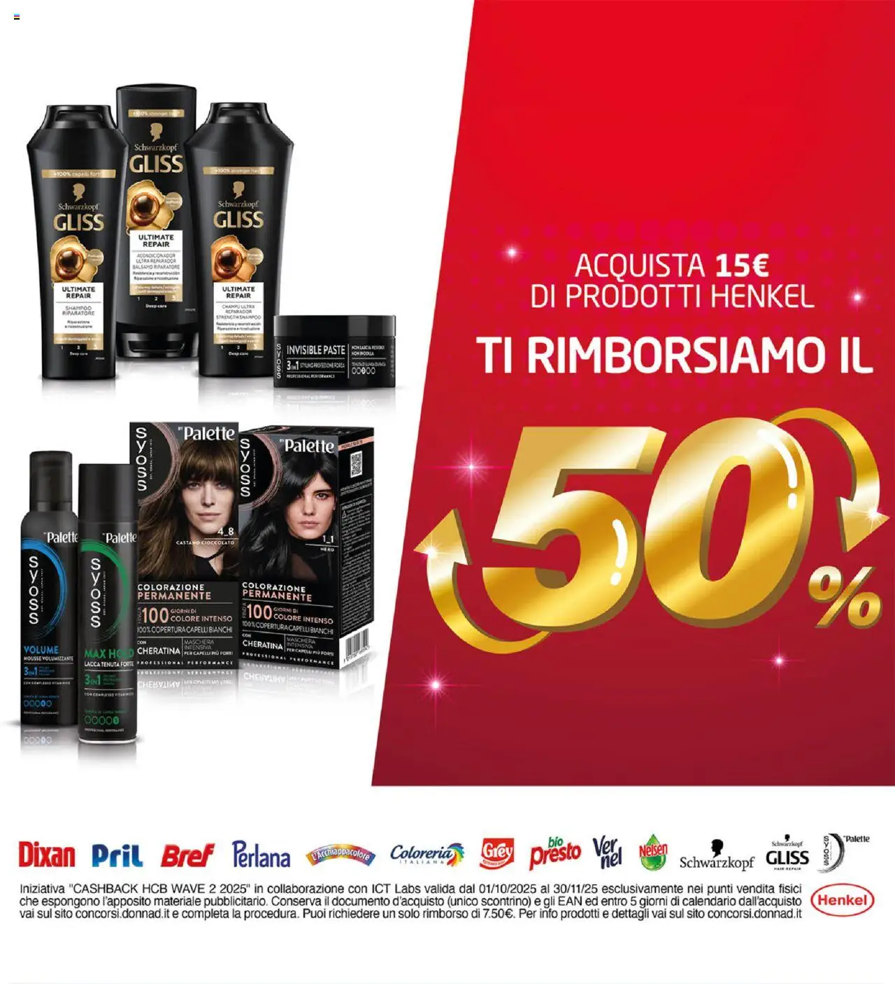 Volantino Interspar del 20.10.2025 | Pagina: 3 | Prodotti: Shampoo, Maschera, Lacca, Cioccolato