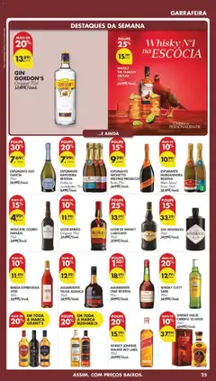 Pré-visualização ESPUMANTE ASTI GANCIA, 75cl válido de 17.03.2026 | Página: 29