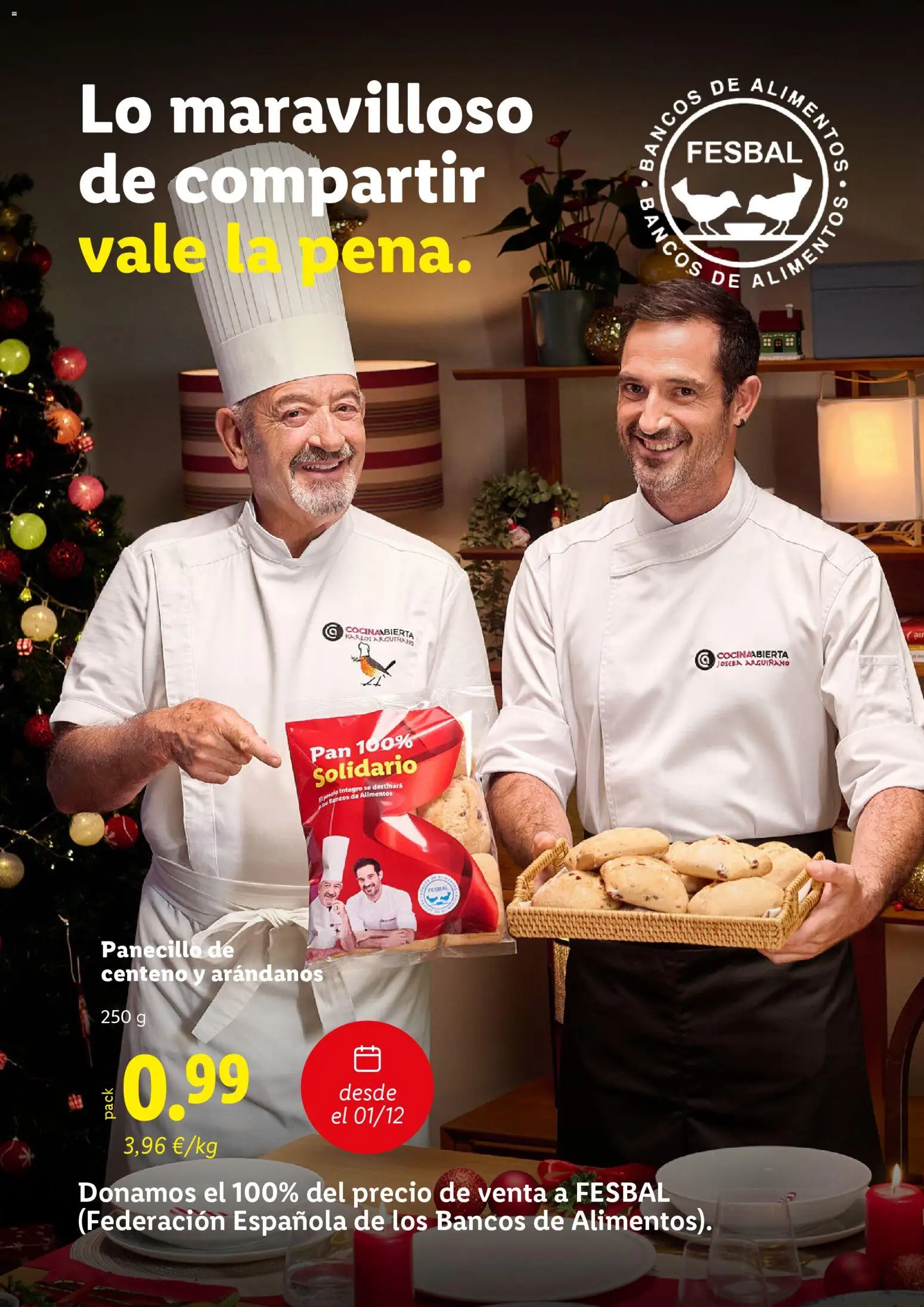 Lidl - Navidad Canarias │ válido desde el 20.11.2025 | Página: 2 | Productos: Pan, Κούβα