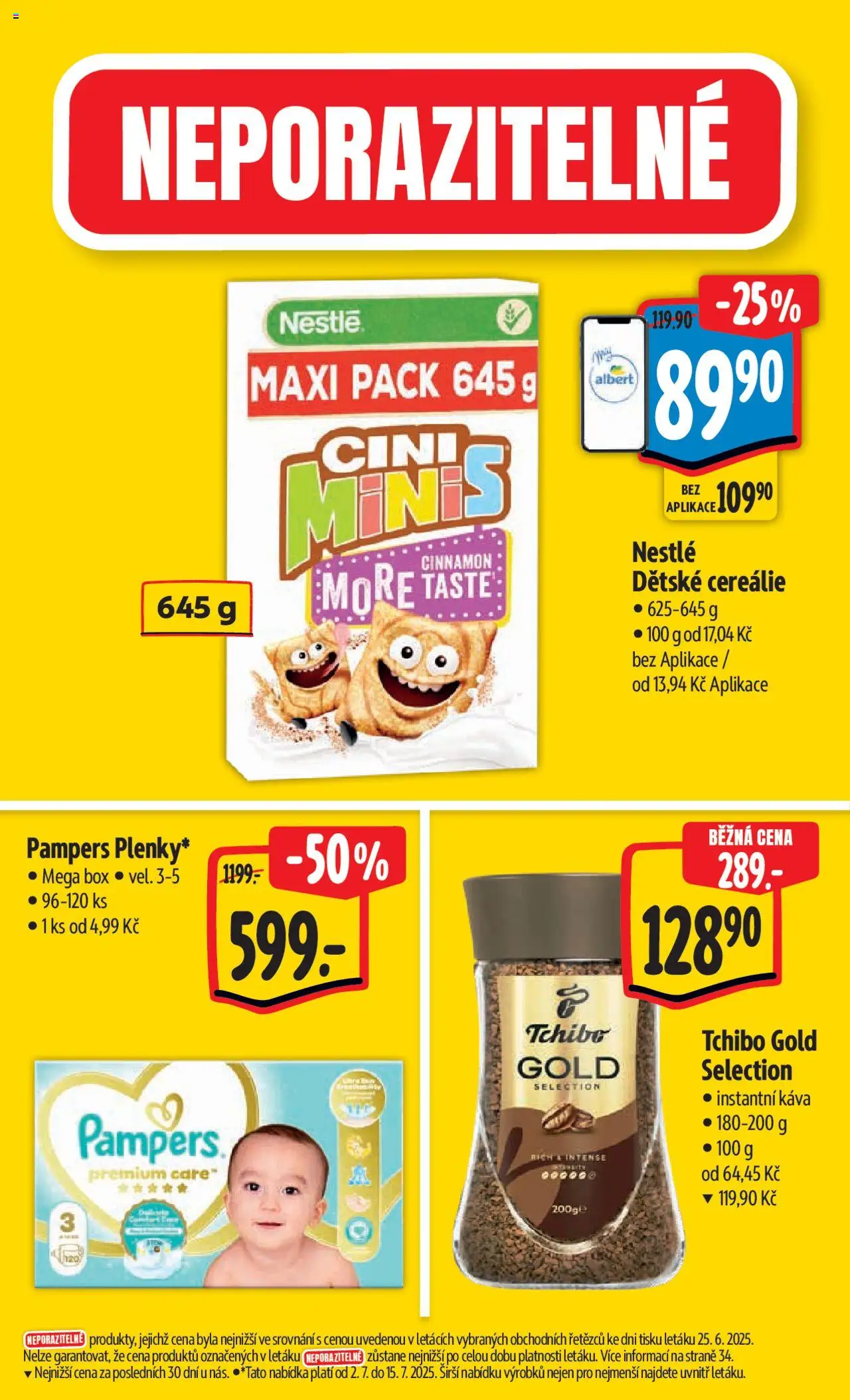 Albert leták - Hypermarket od 02.07.2025 | Strana: 5 | Produkty: Box, Tchibo, Instantní káva, Tchibo Gold