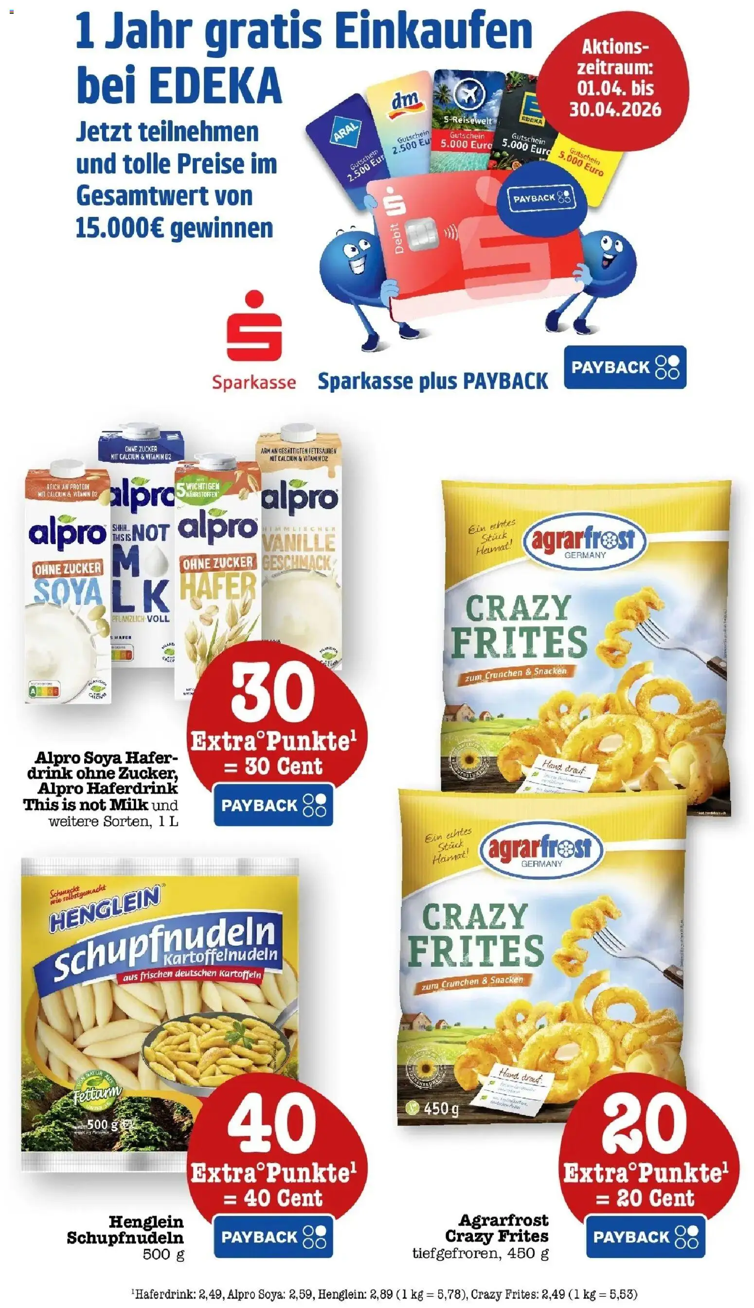 Edeka prospekt Bühlertal	 – gültig ab 05.04.2026 | Seite: 76 | Produkte: Haferdrink, Kartoffeln, Alpro, Zucker